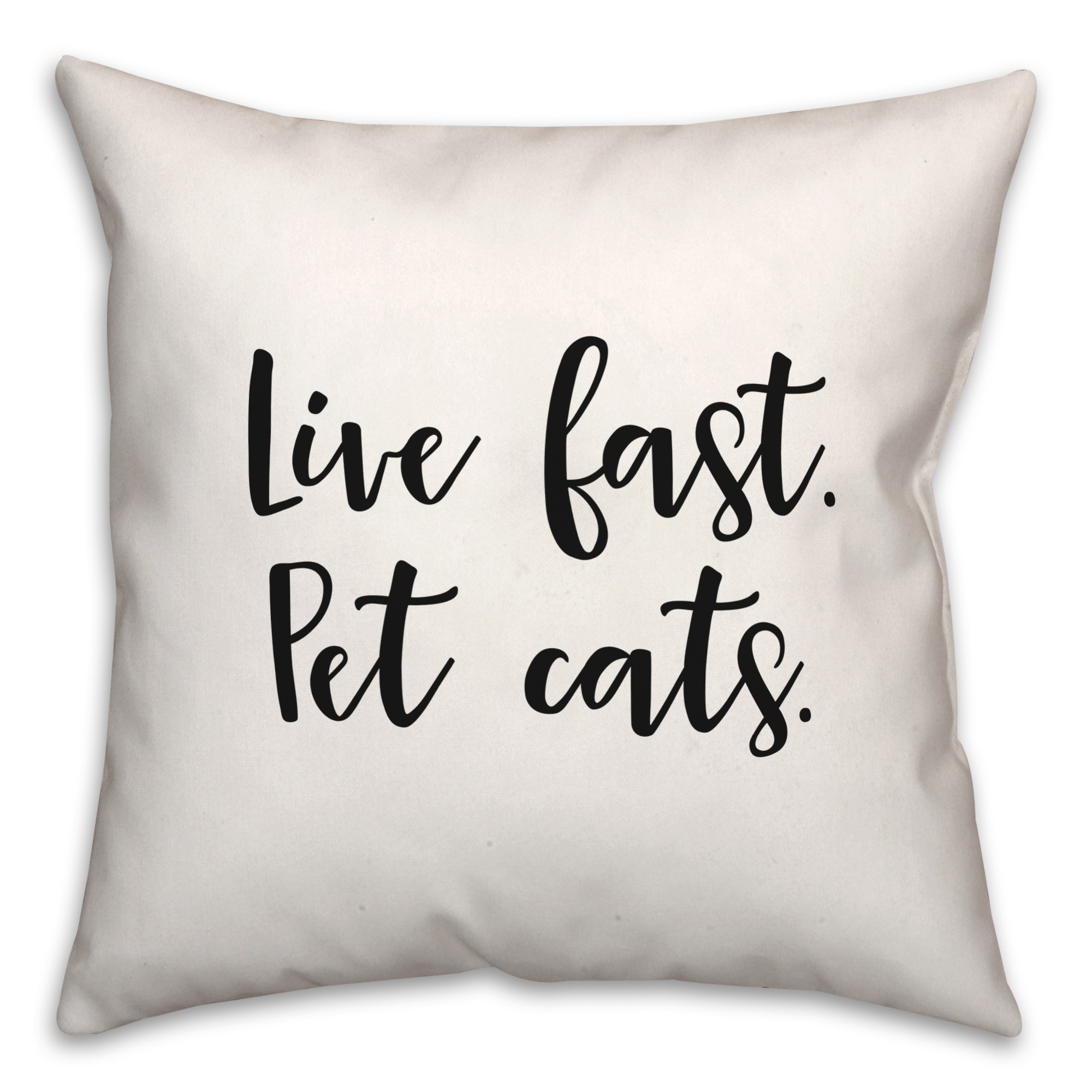 Pet Cats  18x18 Spun Poly Pillow
