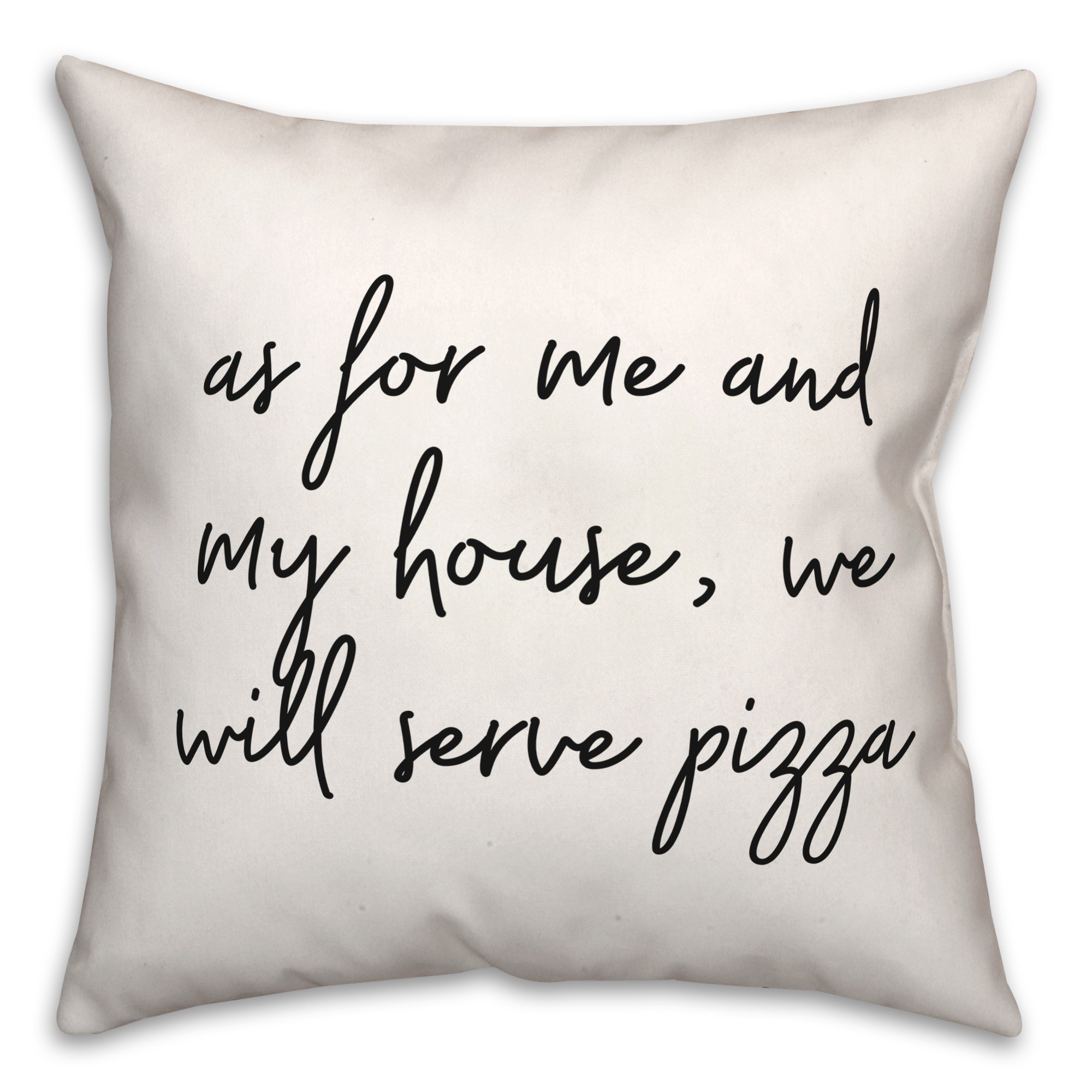 Pizza  18x18 Spun Poly Pillow