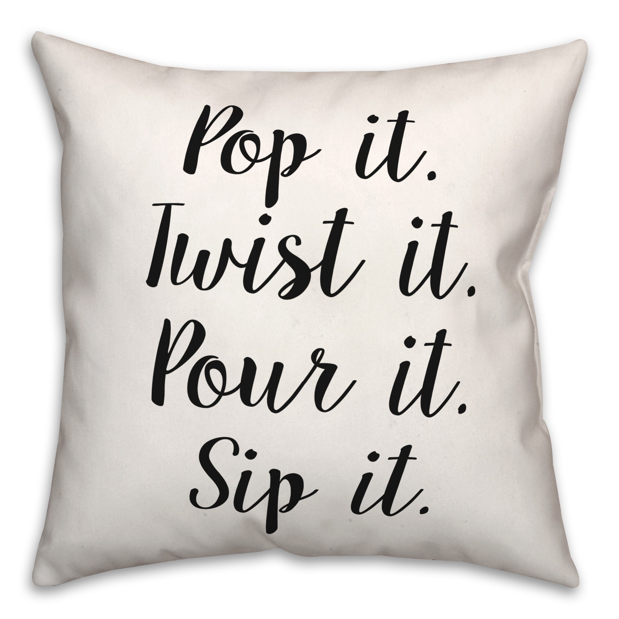 Pop It  18x18 Spun Poly Pillow