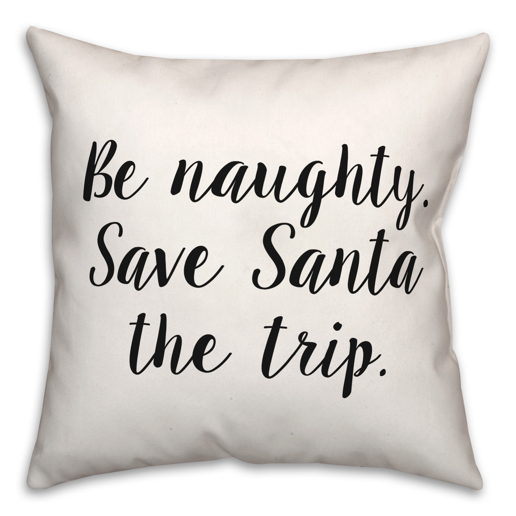 Save Santa  18x18 Spun Poly Pillow