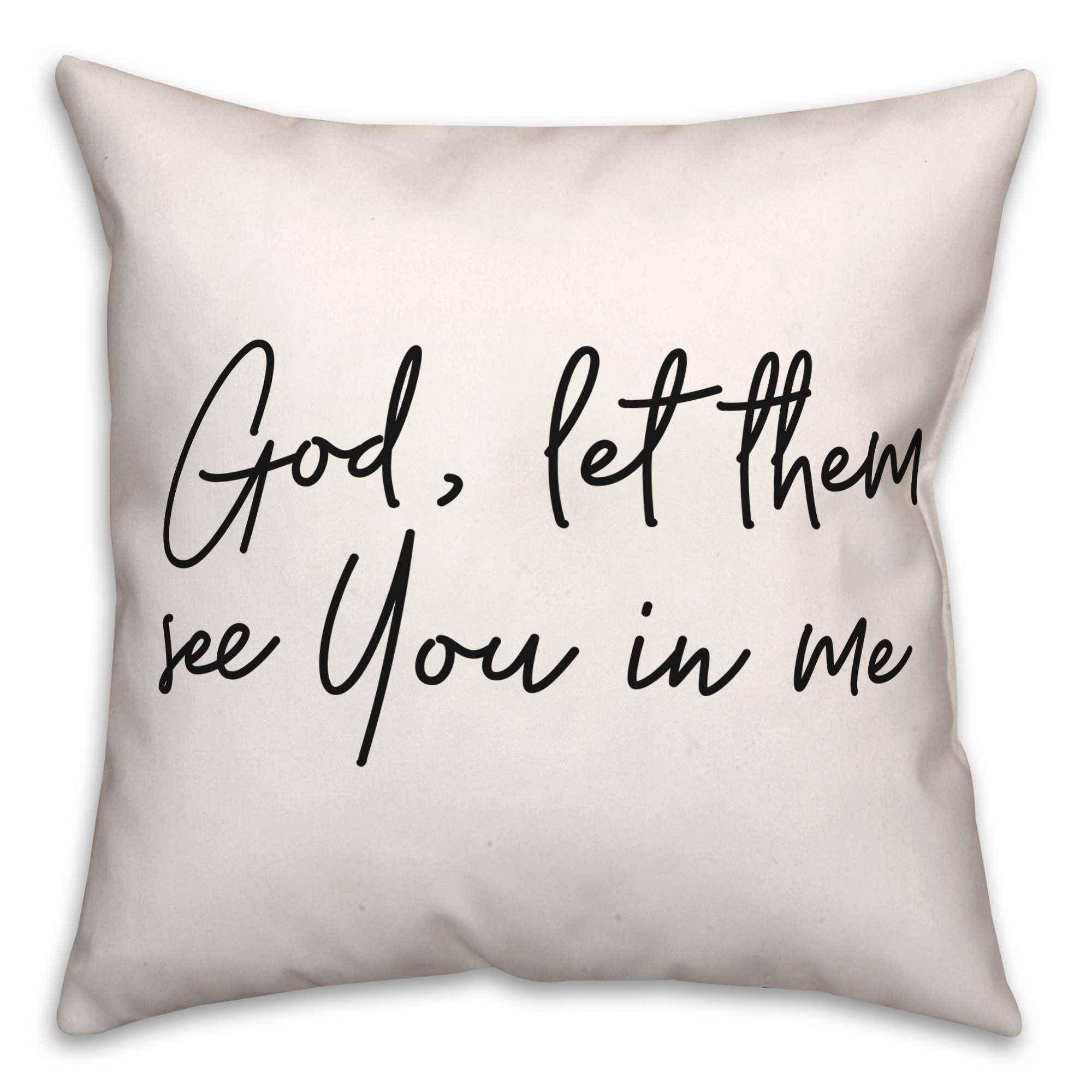 See You In Me  18x18 Spun Poly Pillow