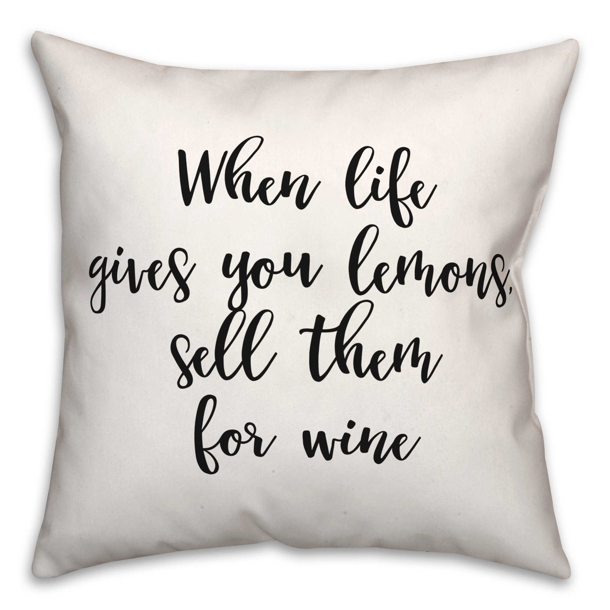 Sell Them  18x18 Spun Poly Pillow