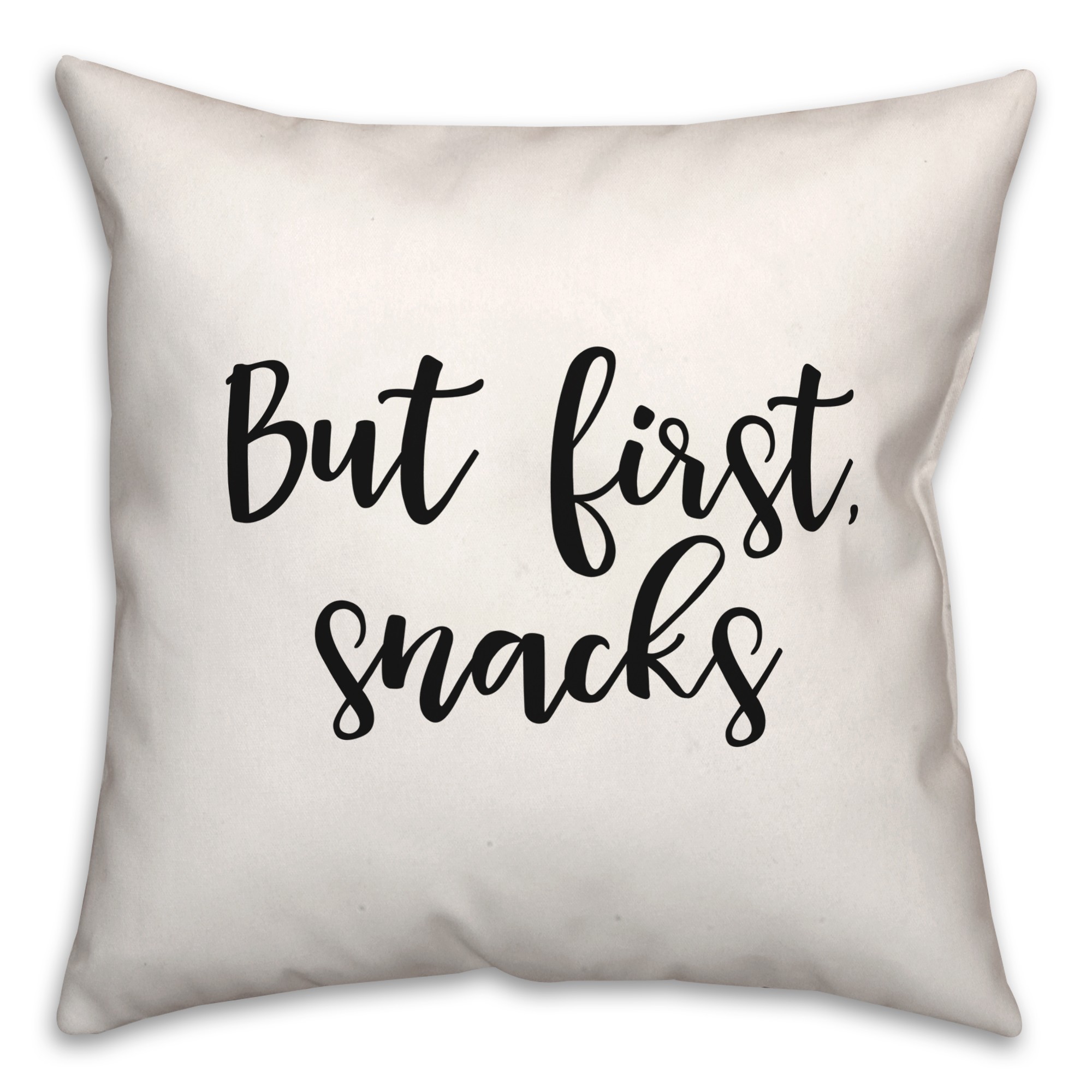 Snacks  18x18 Spun Poly Pillow