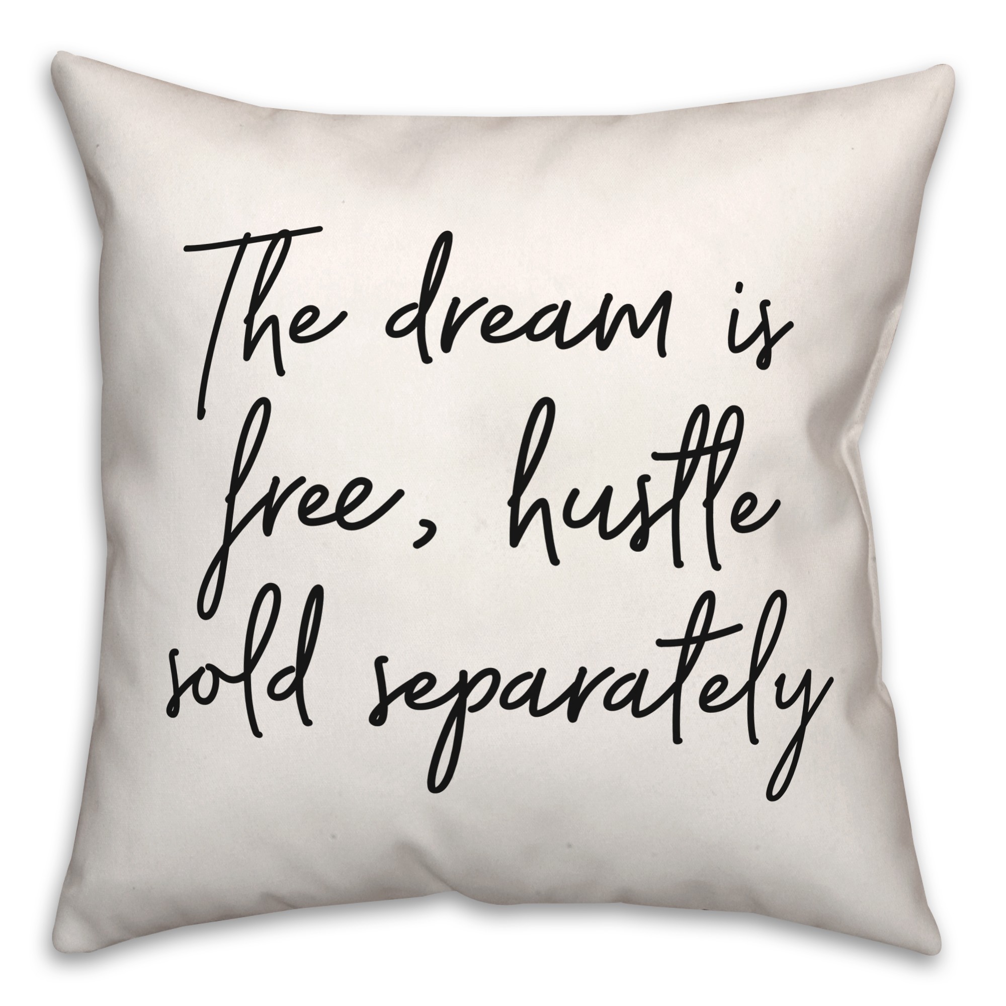 Sold  18x18 Spun Poly Pillow