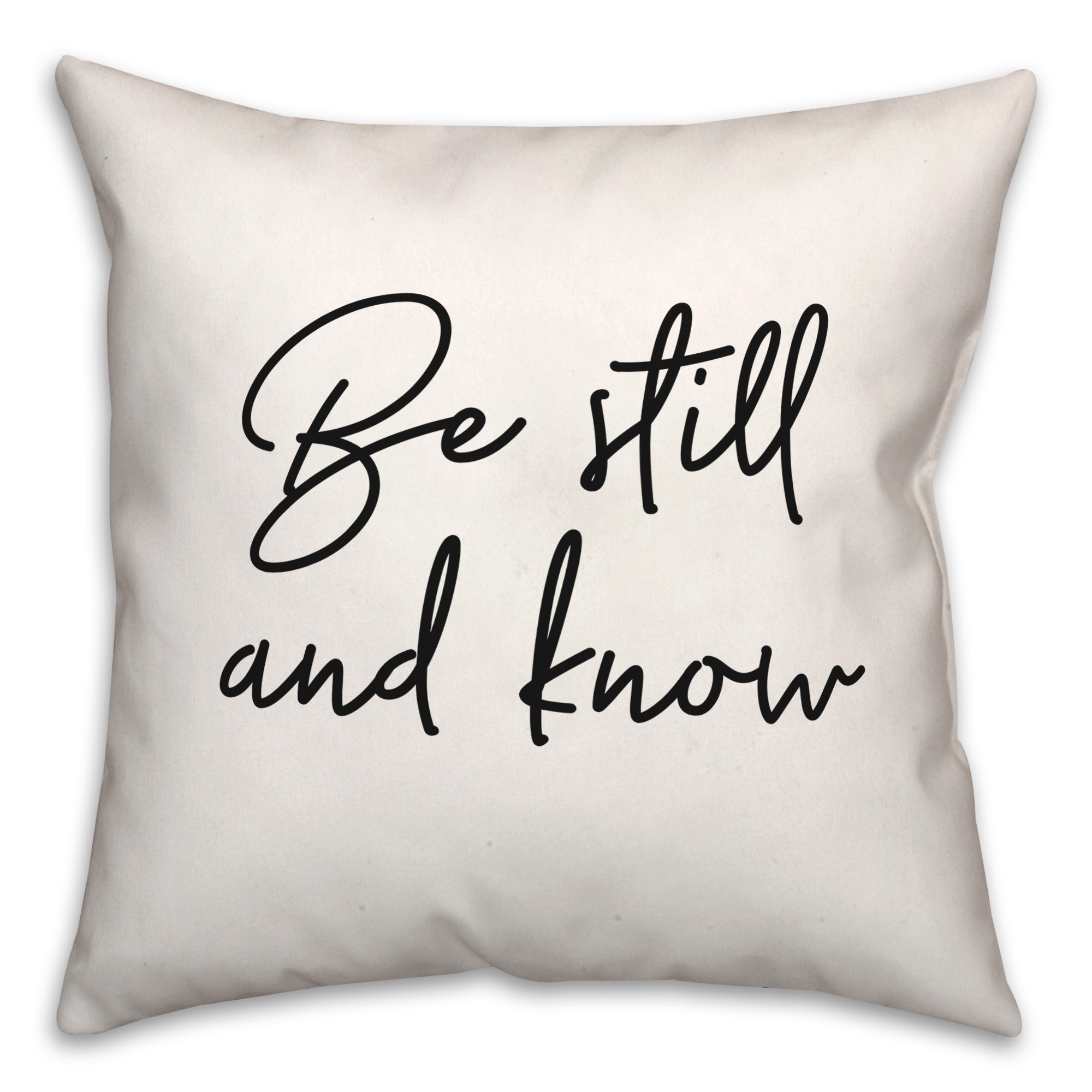 Still  18x18 Spun Poly Pillow