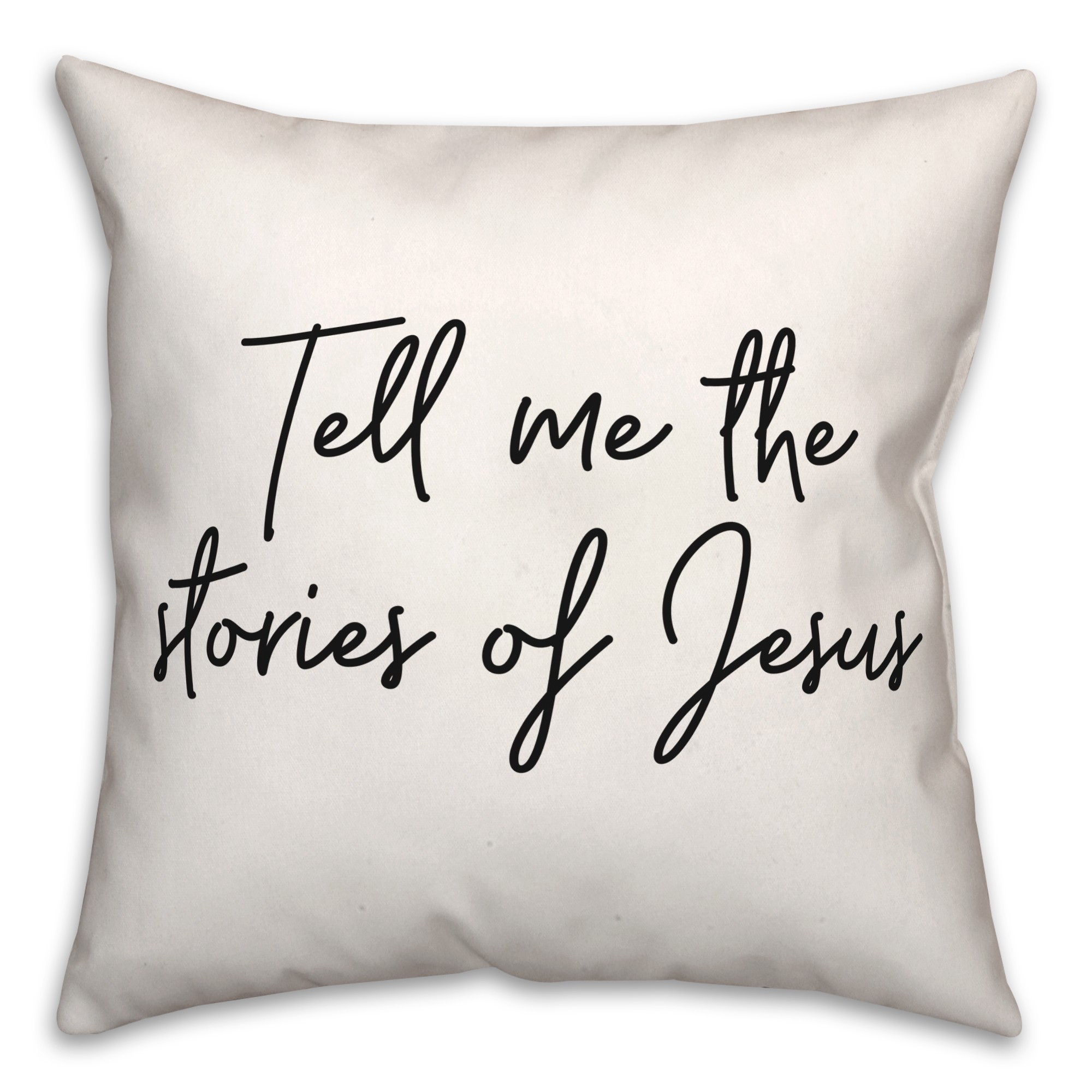 Stories Of Jesus  18x18 Spun Poly Pillow