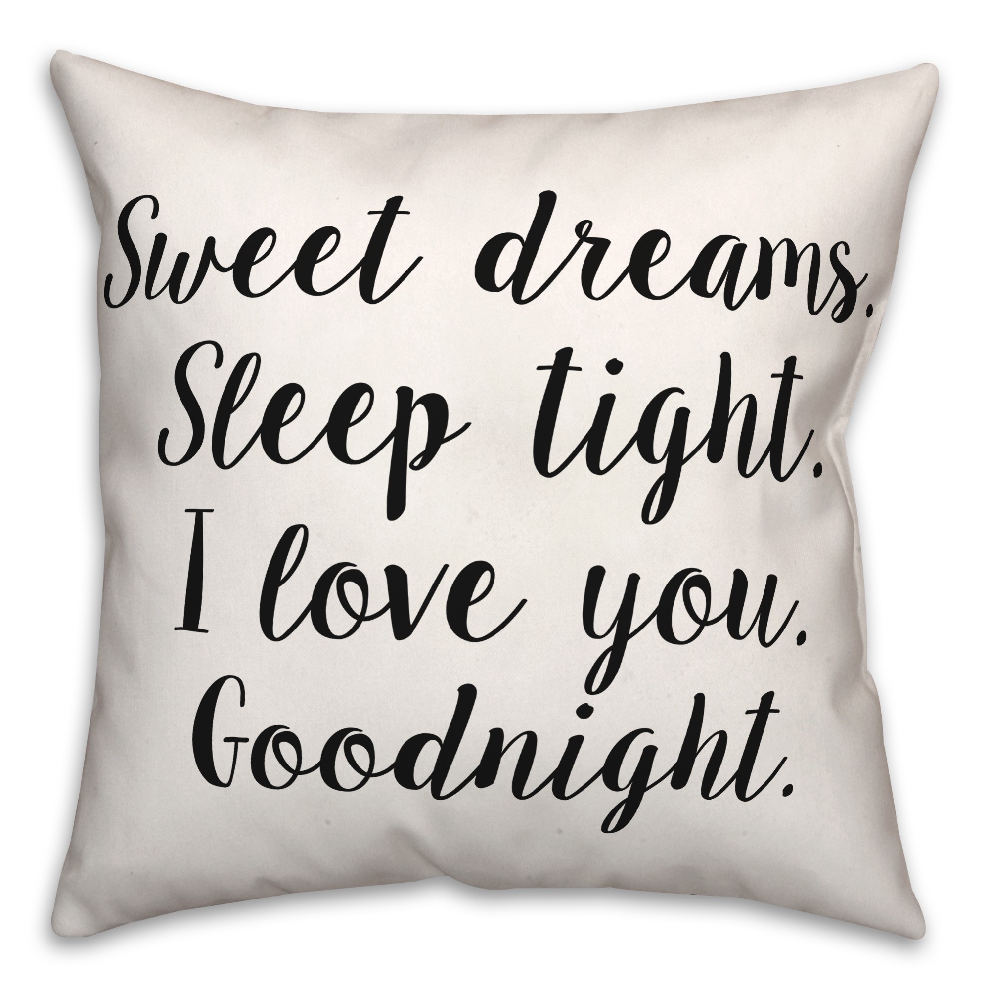 Sweet  18x18 Spun Poly Pillow
