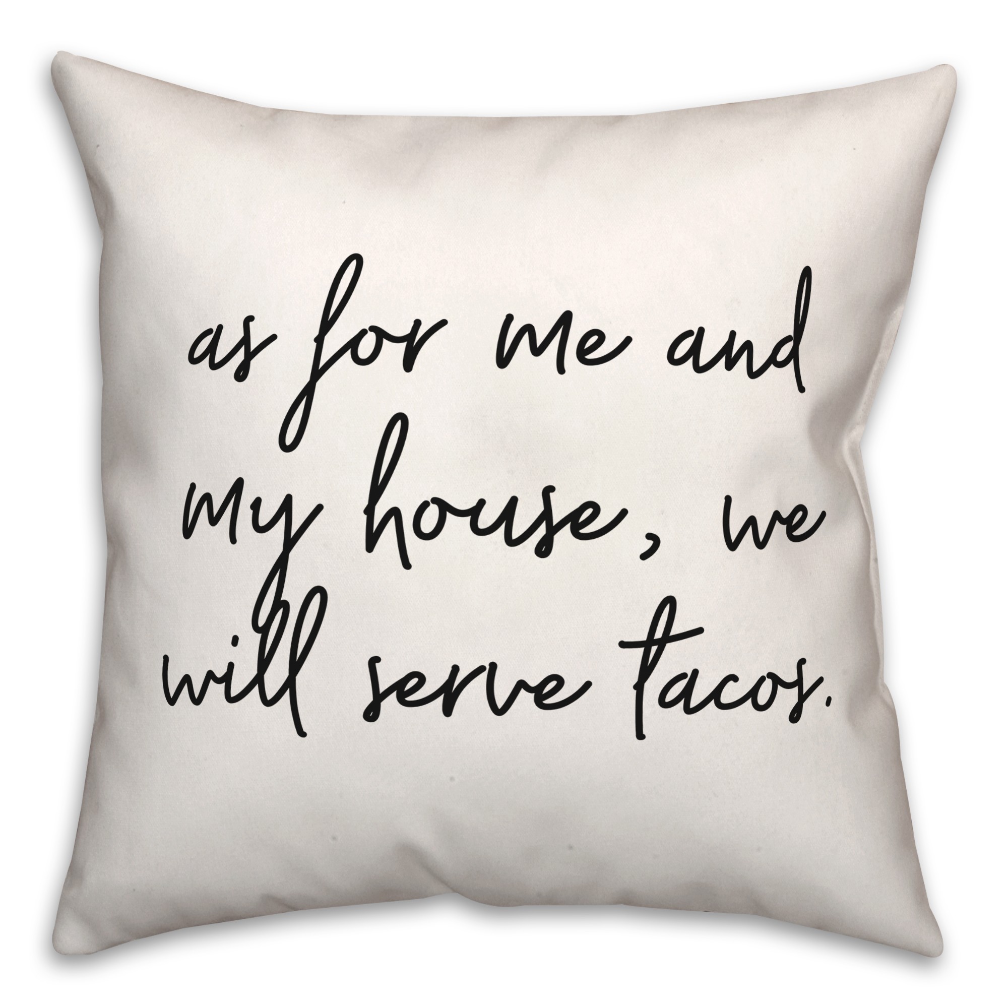 Tacos  18x18 Spun Poly Pillow