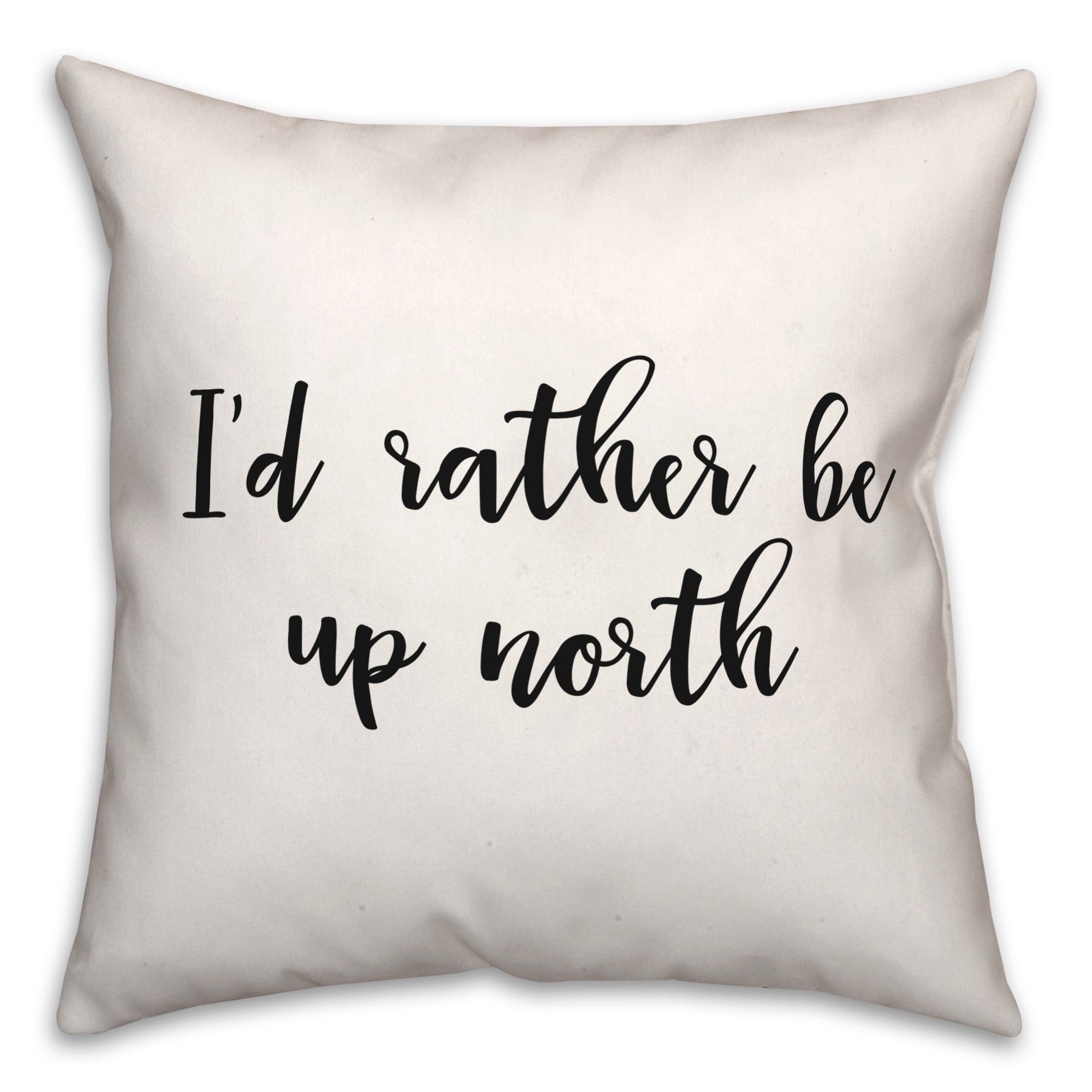 Up North  18x18 Spun Poly Pillow