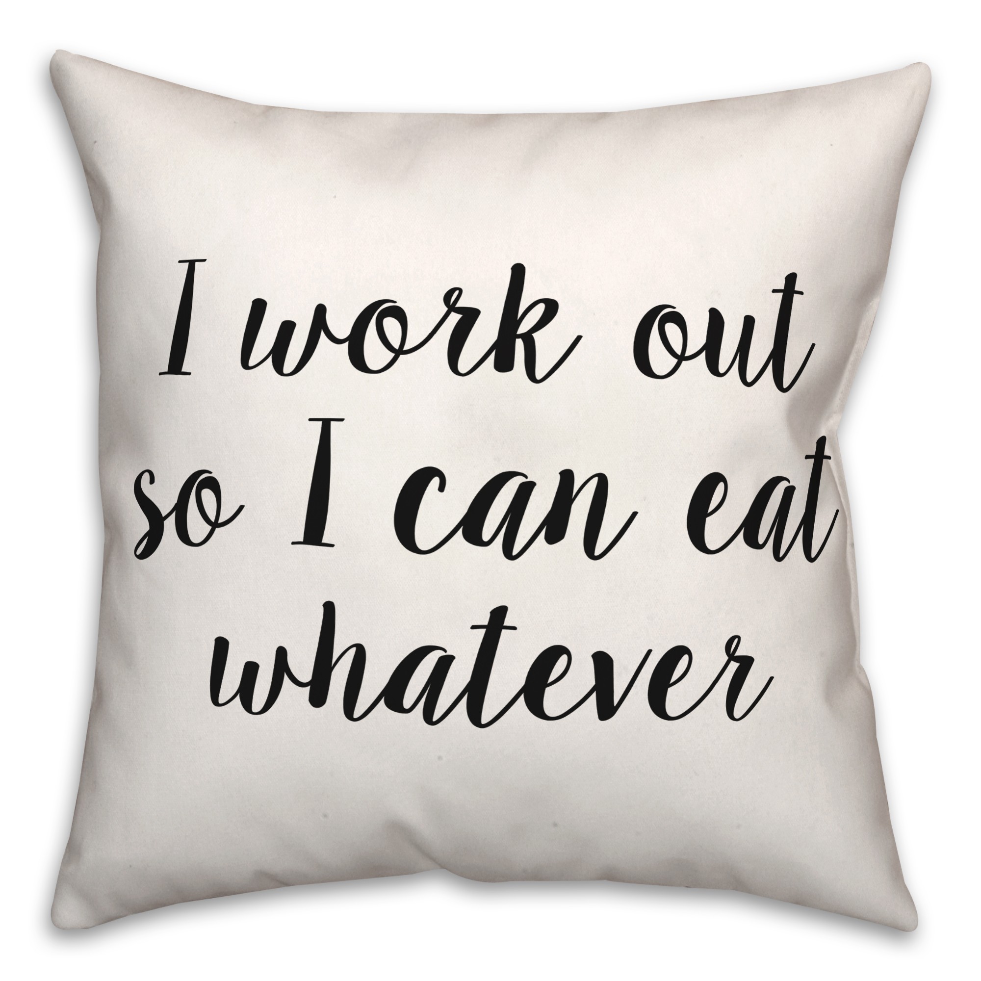 Whatever  18x18 Spun Poly Pillow