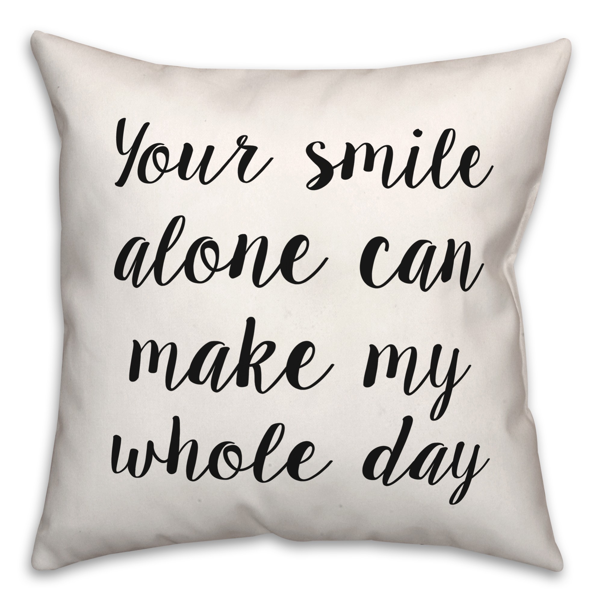Whole Day  18x18 Spun Poly Pillow