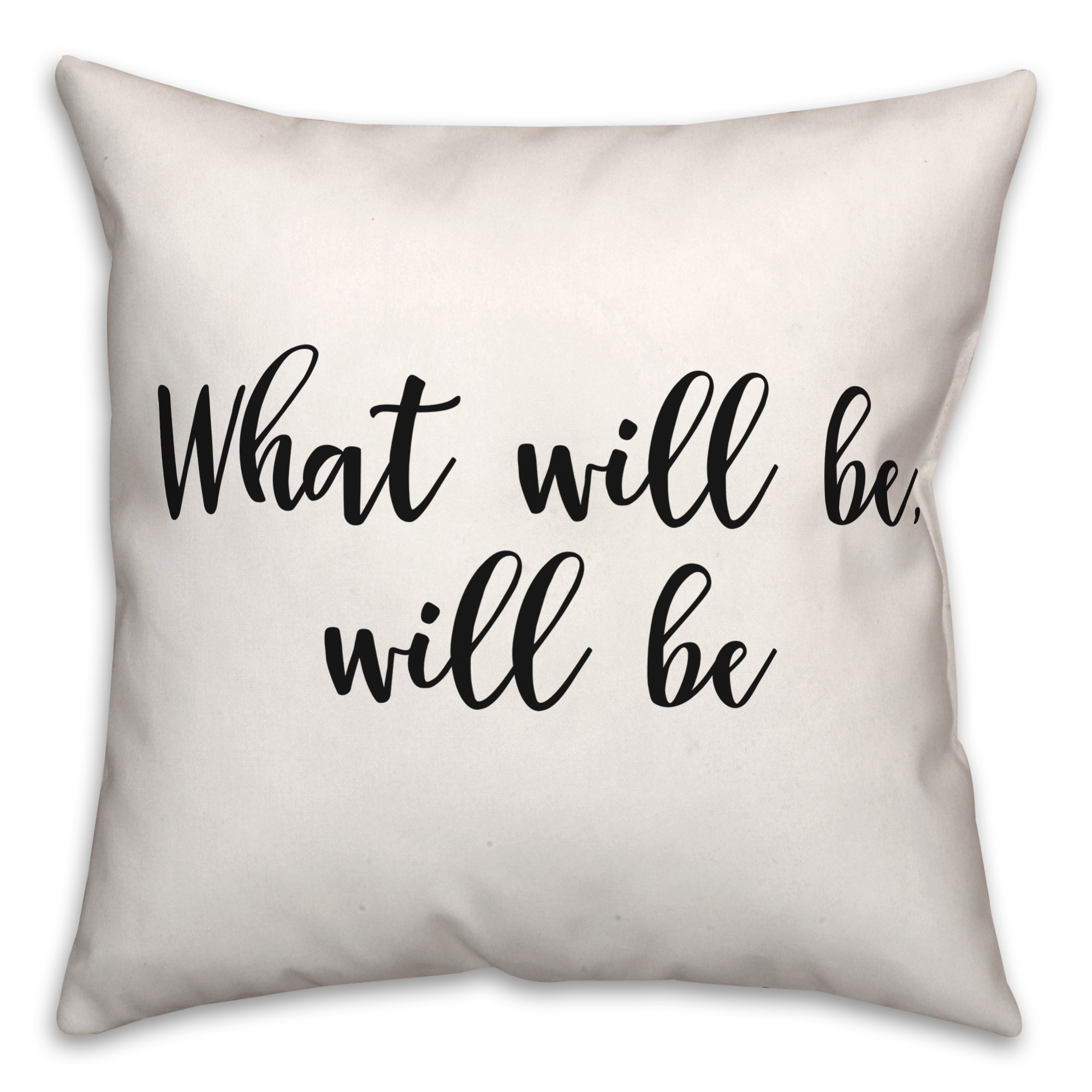 Will Be  18x18 Spun Poly Pillow