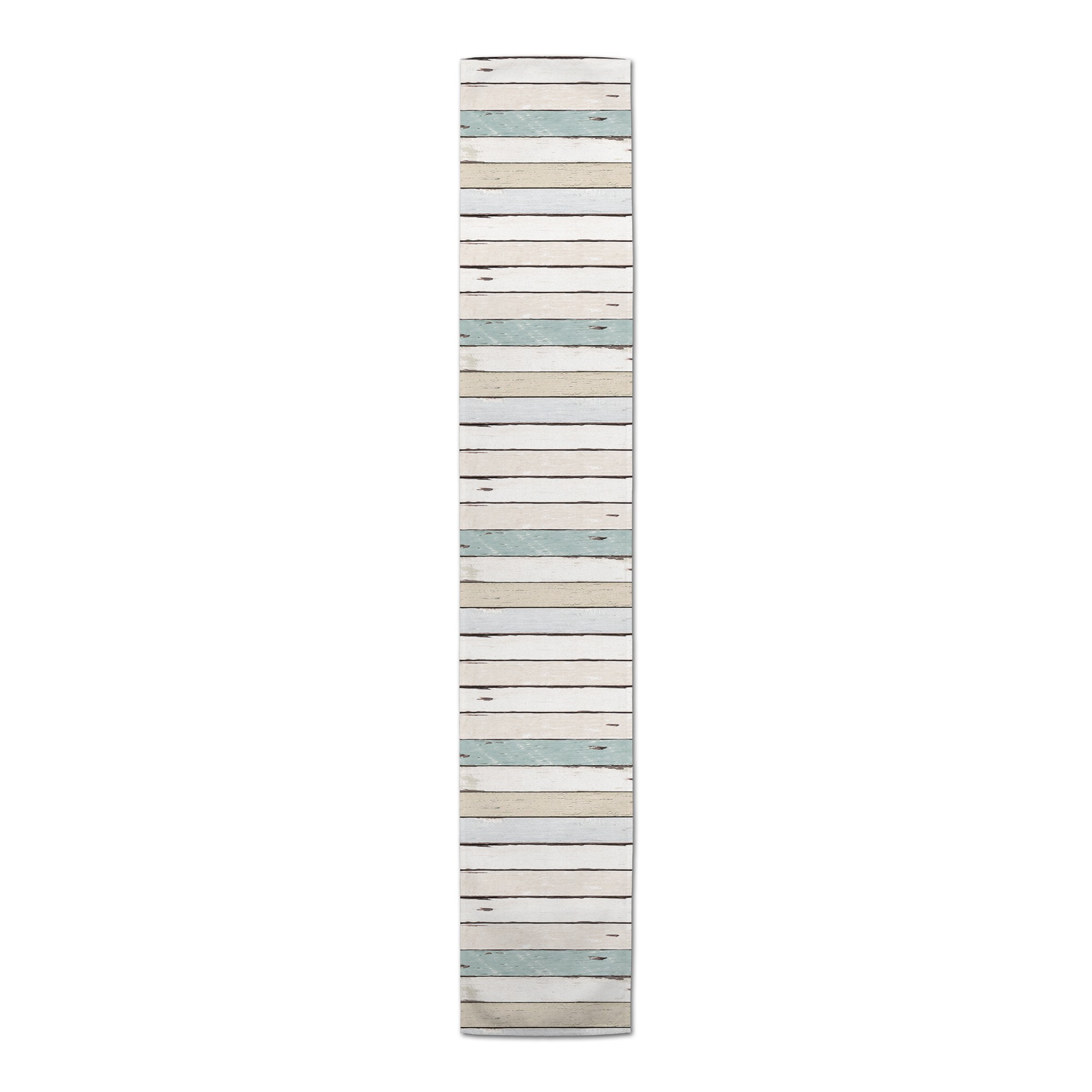 Sea Planks Poly Twill Table Runner