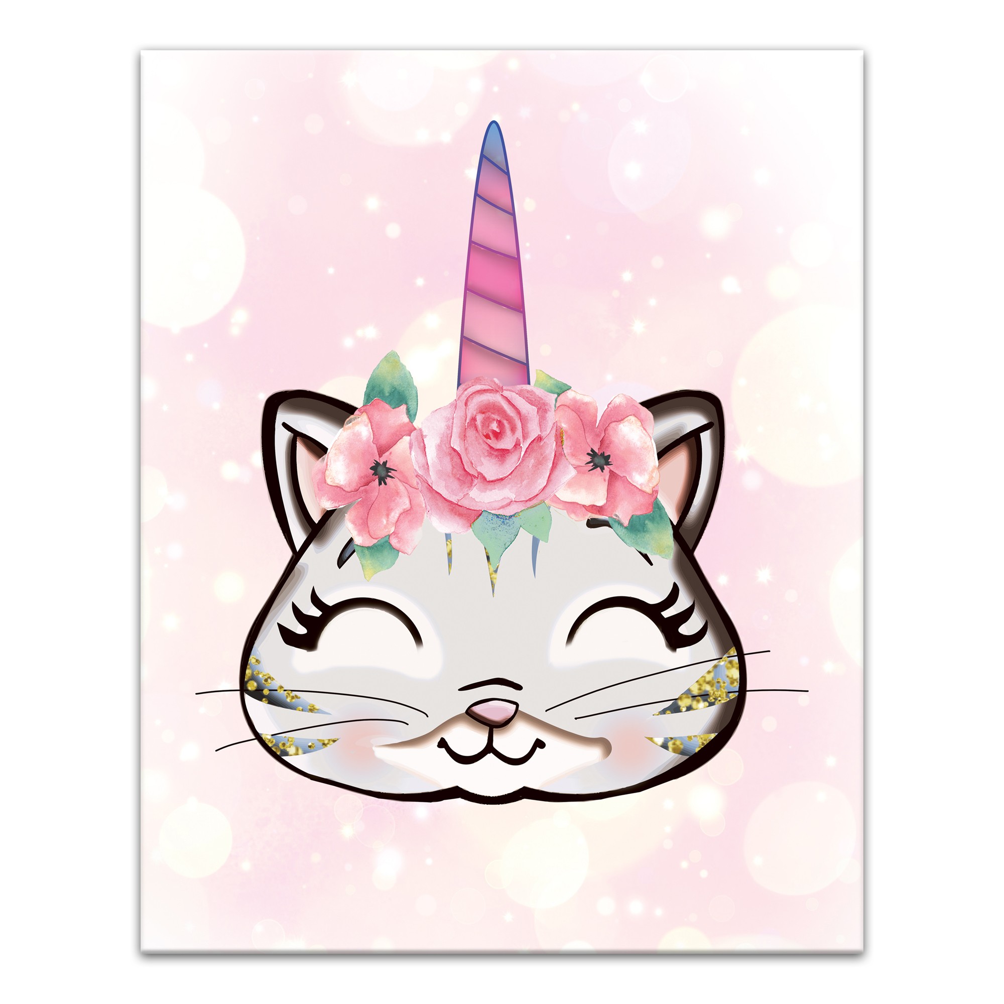 Pretty Caticorn  Wall Art