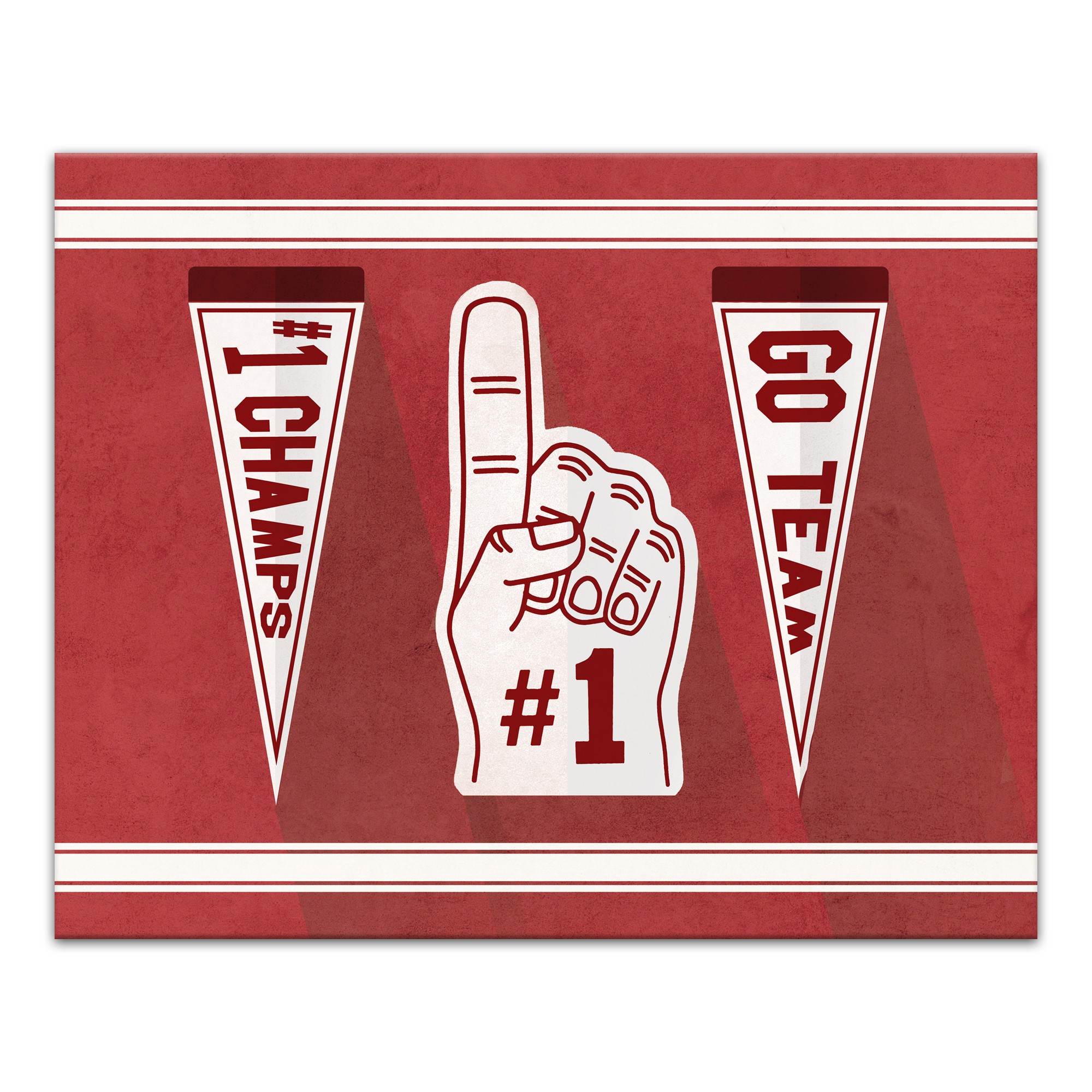Number One Fan Wall Art