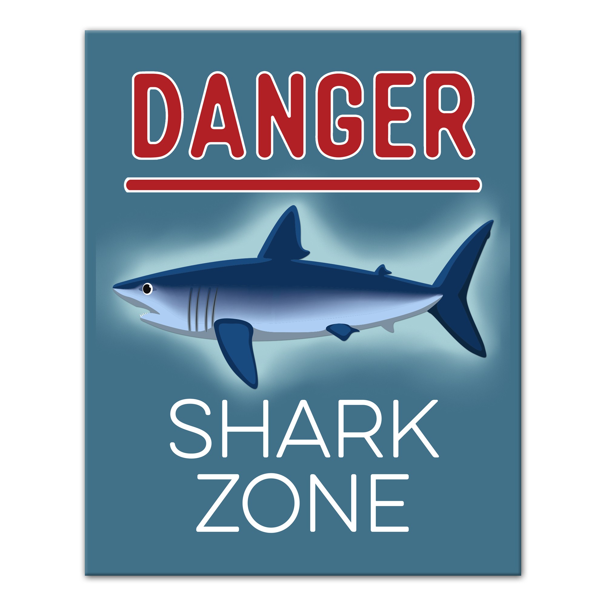 Shark Zone Wall Art