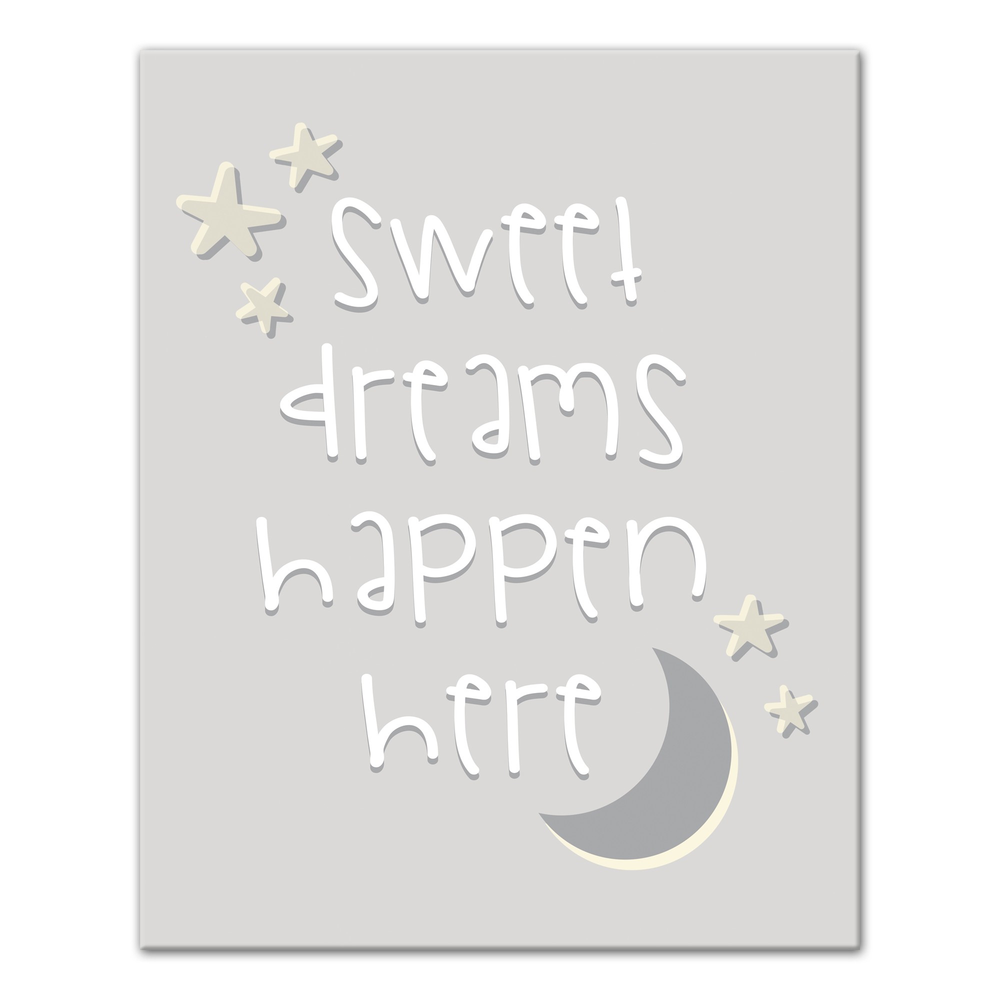 Sweet Dreams Happen Here  Wall Art