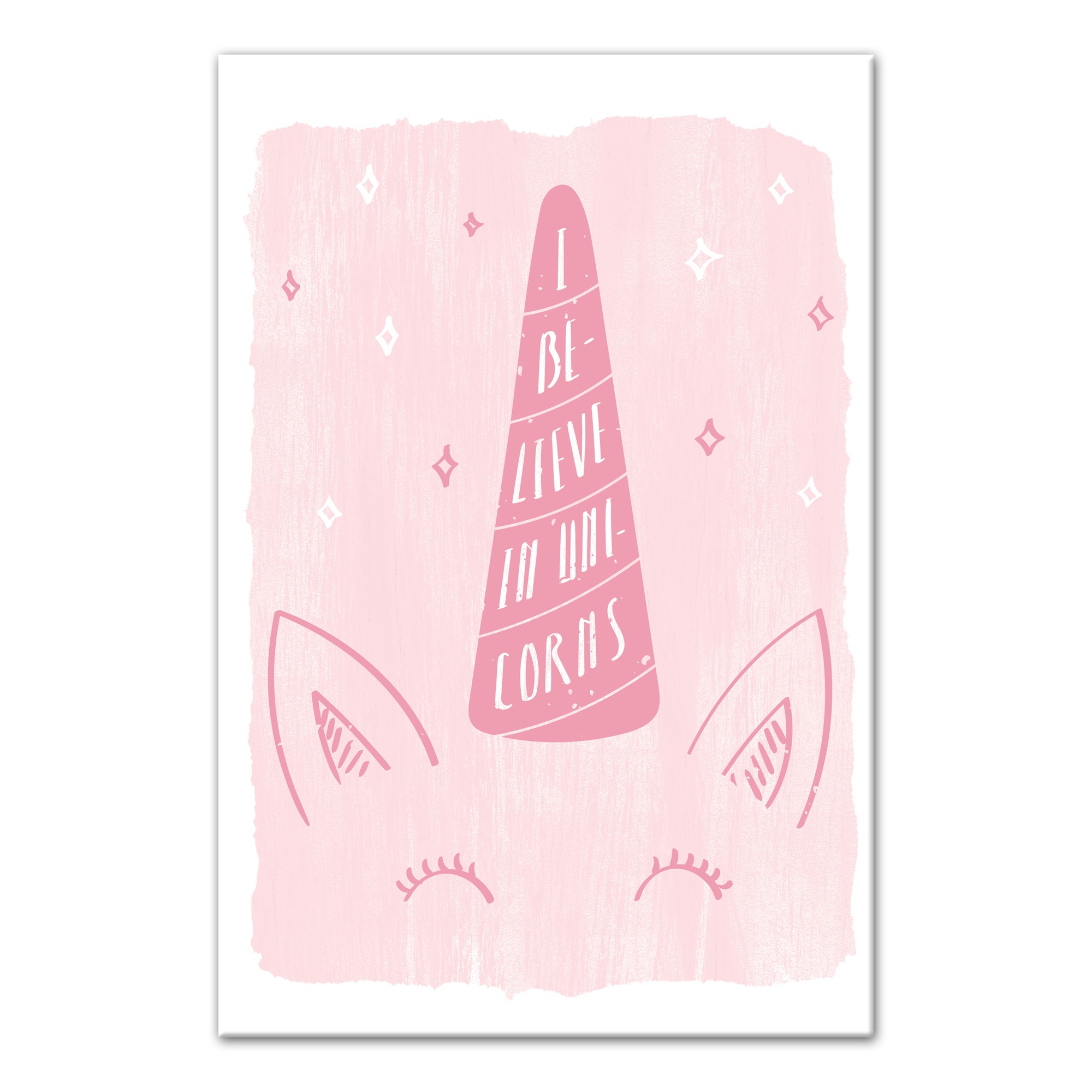 I Believe In Unicorns  Wall Art