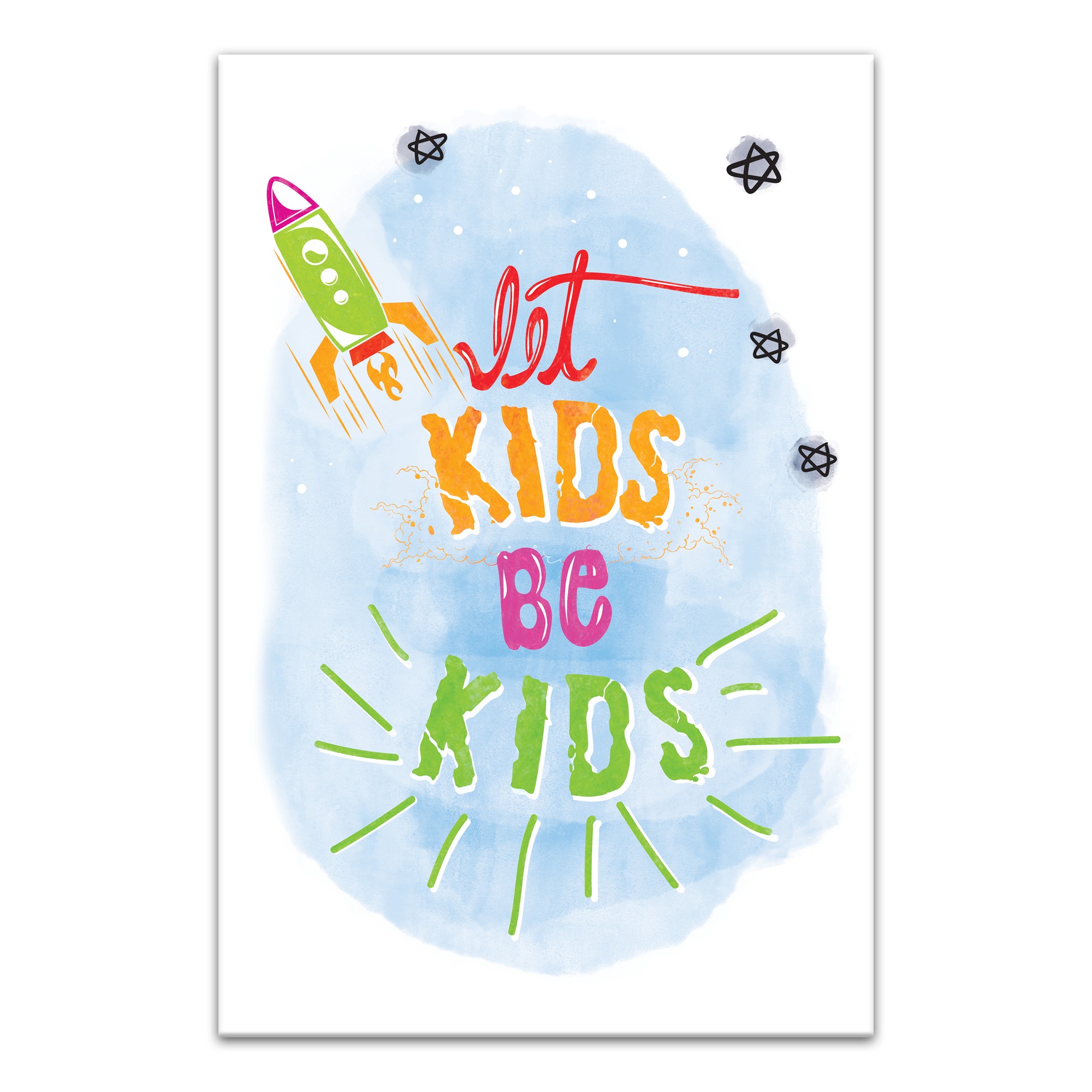 Let Kids Be Kids  Wall Art