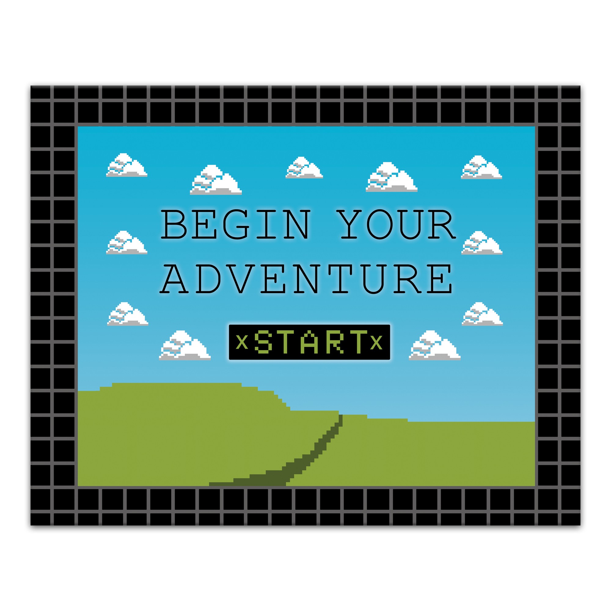 Begin Your Adventure  Wall Art