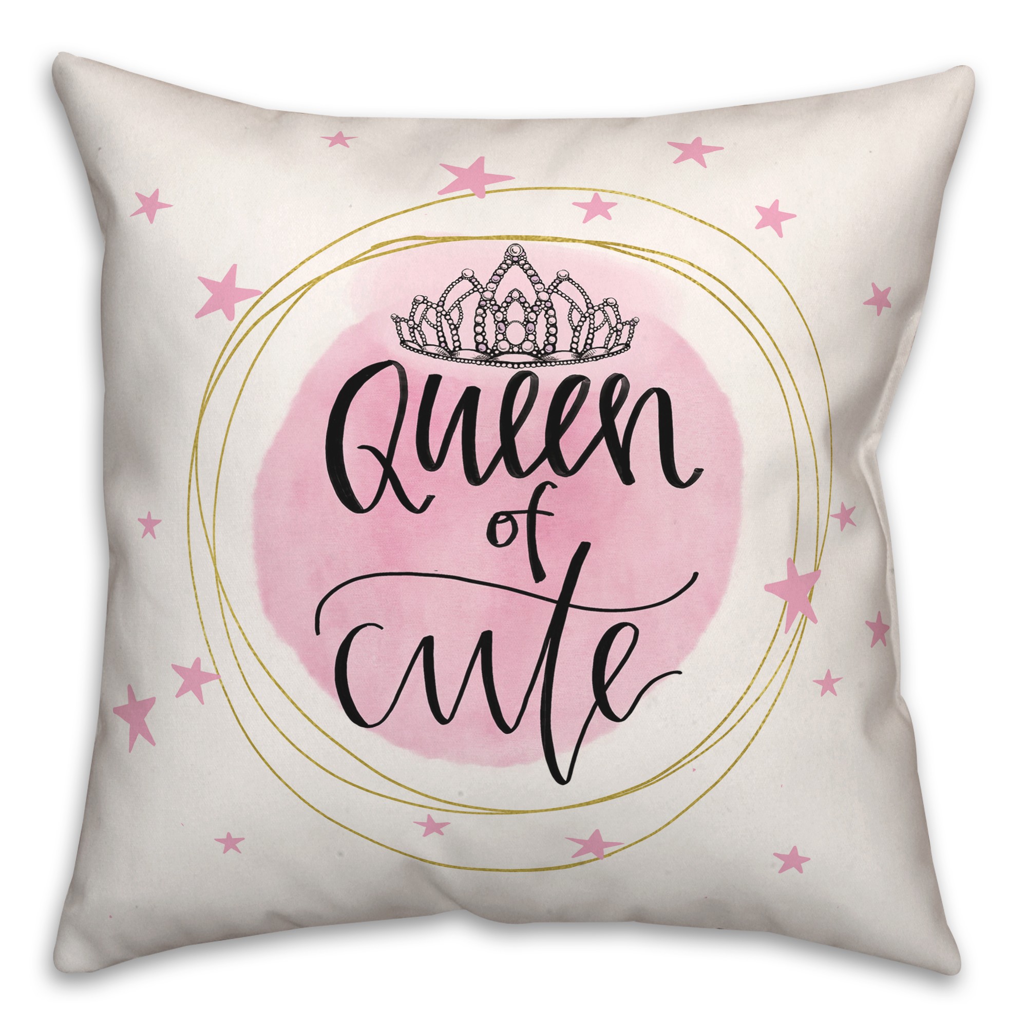 Queen of Cute  Pillow