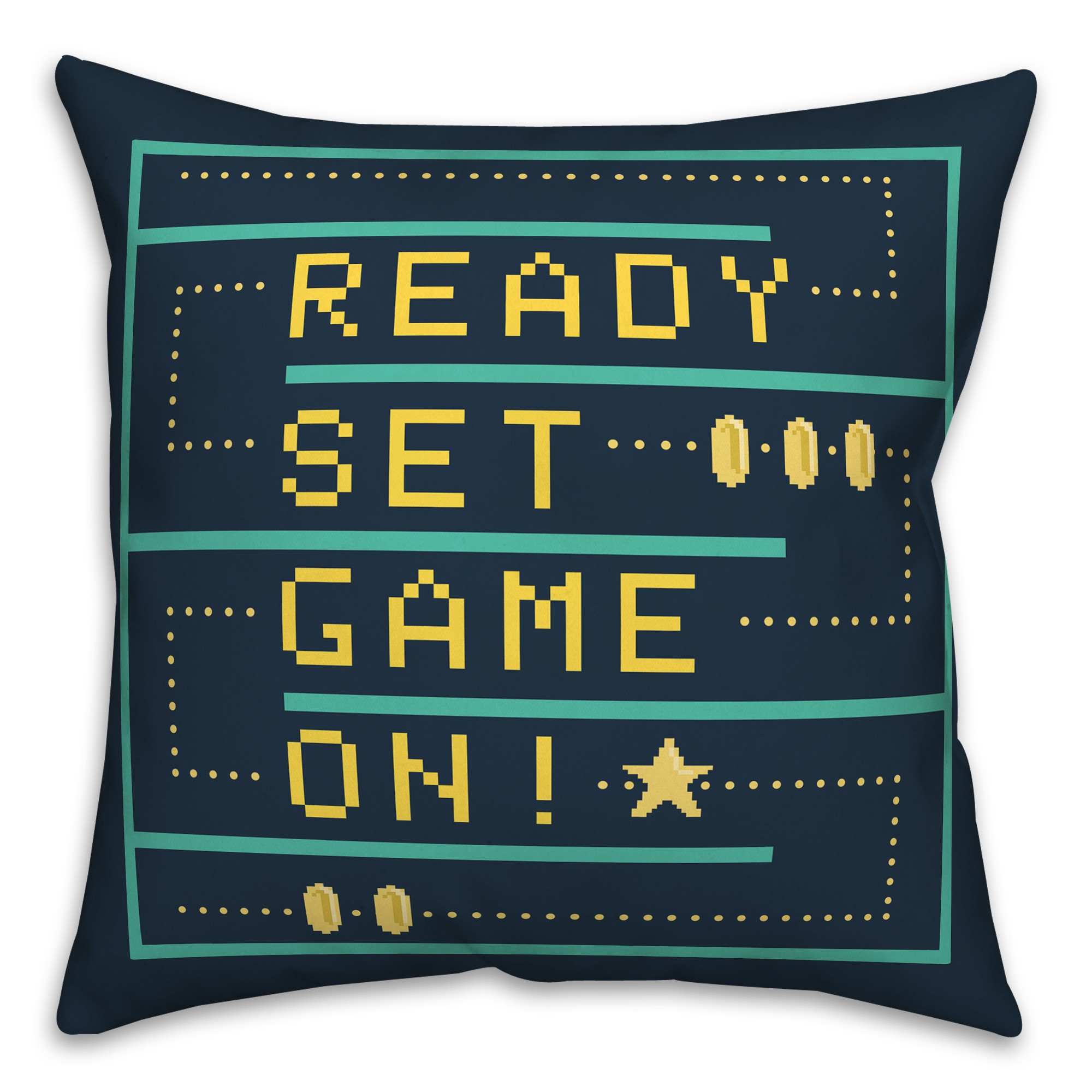 Ready Set Game  Pillow