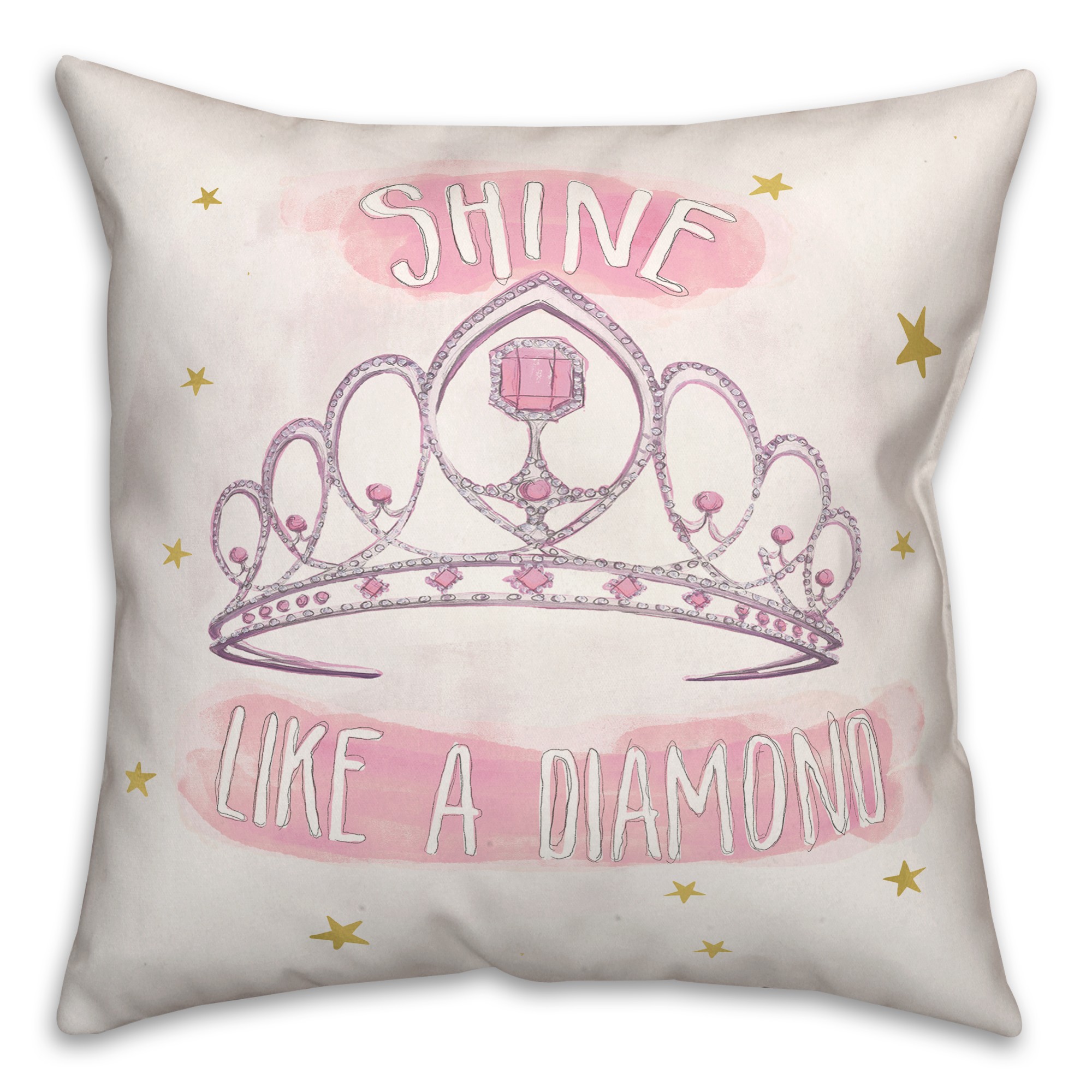 Shine Like A Diamond  Pillow