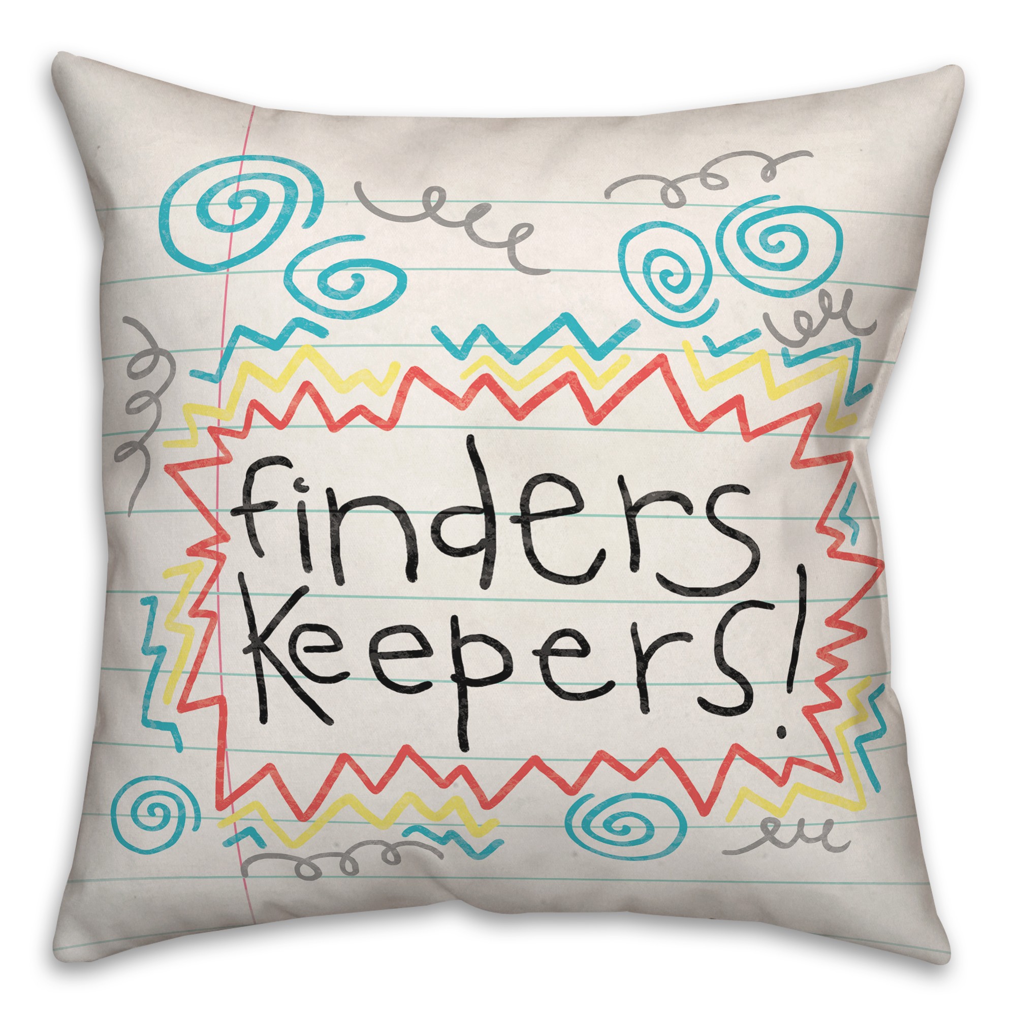 Finders Keepers  Pillow