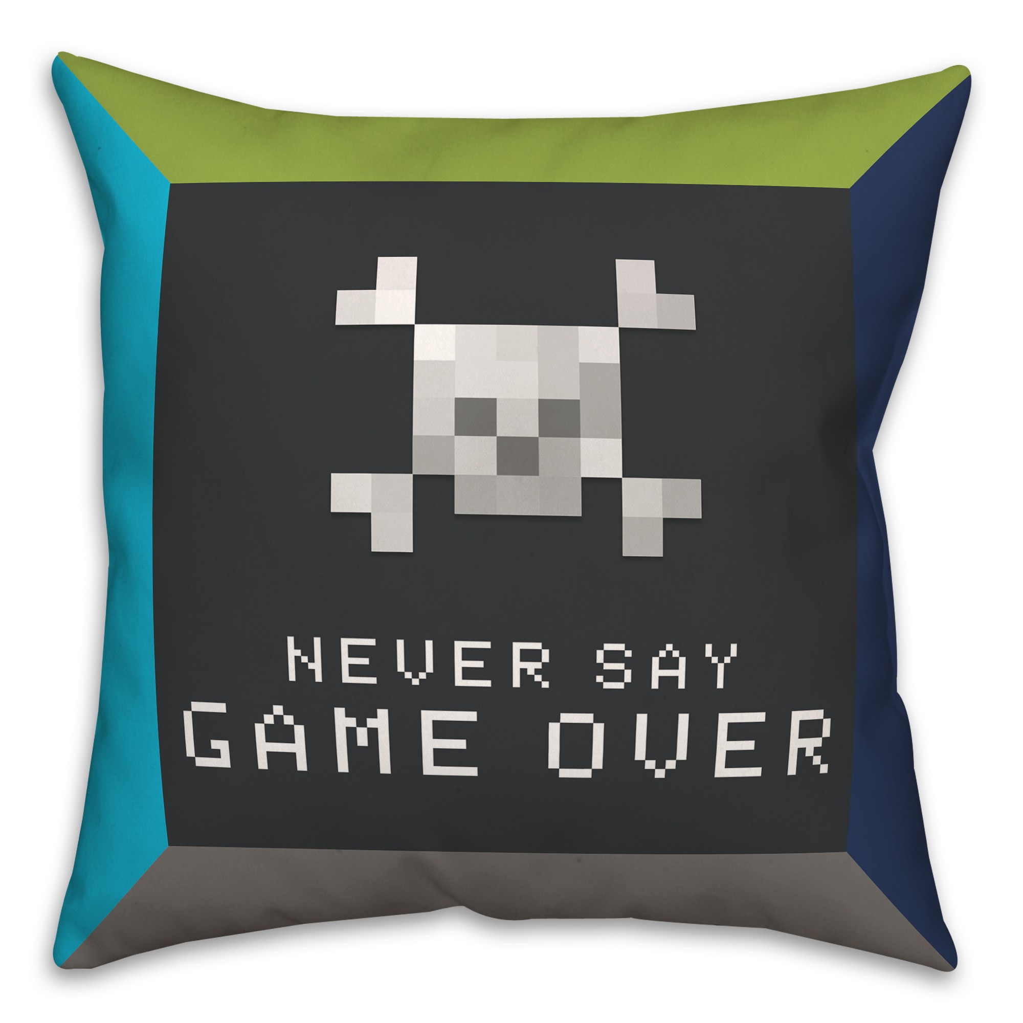 Never Say Game Over  Pillow