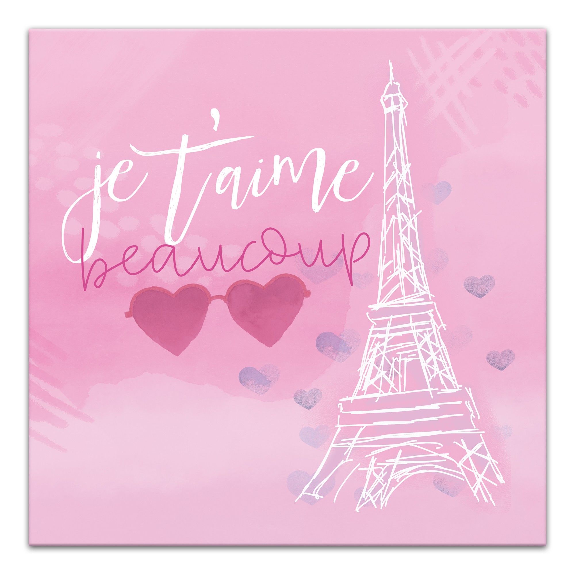 Je t'aime beaucoup Wall Art