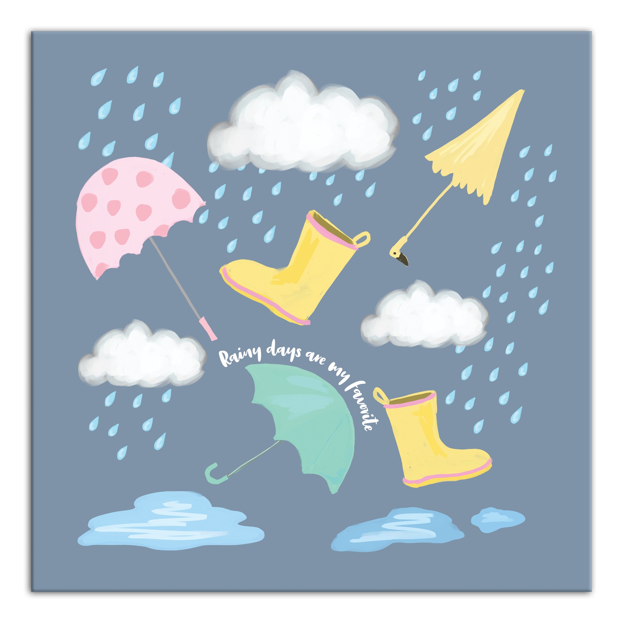 Rainy Day Things Wall Art