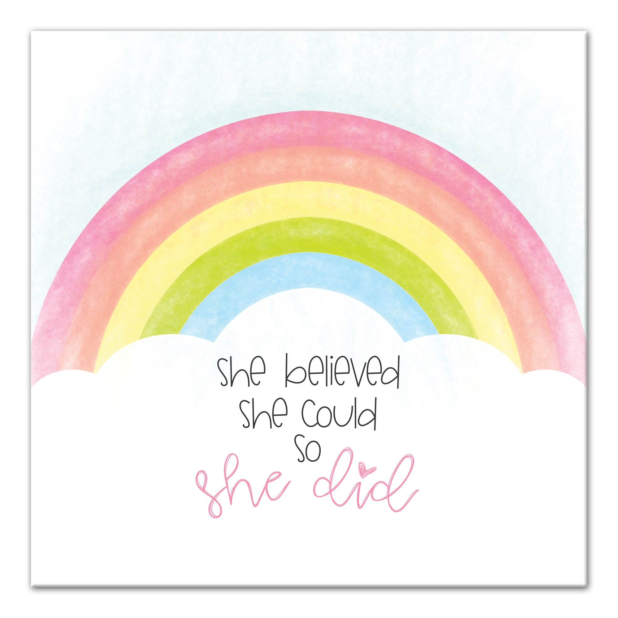 She Believed She Could Wall Art
