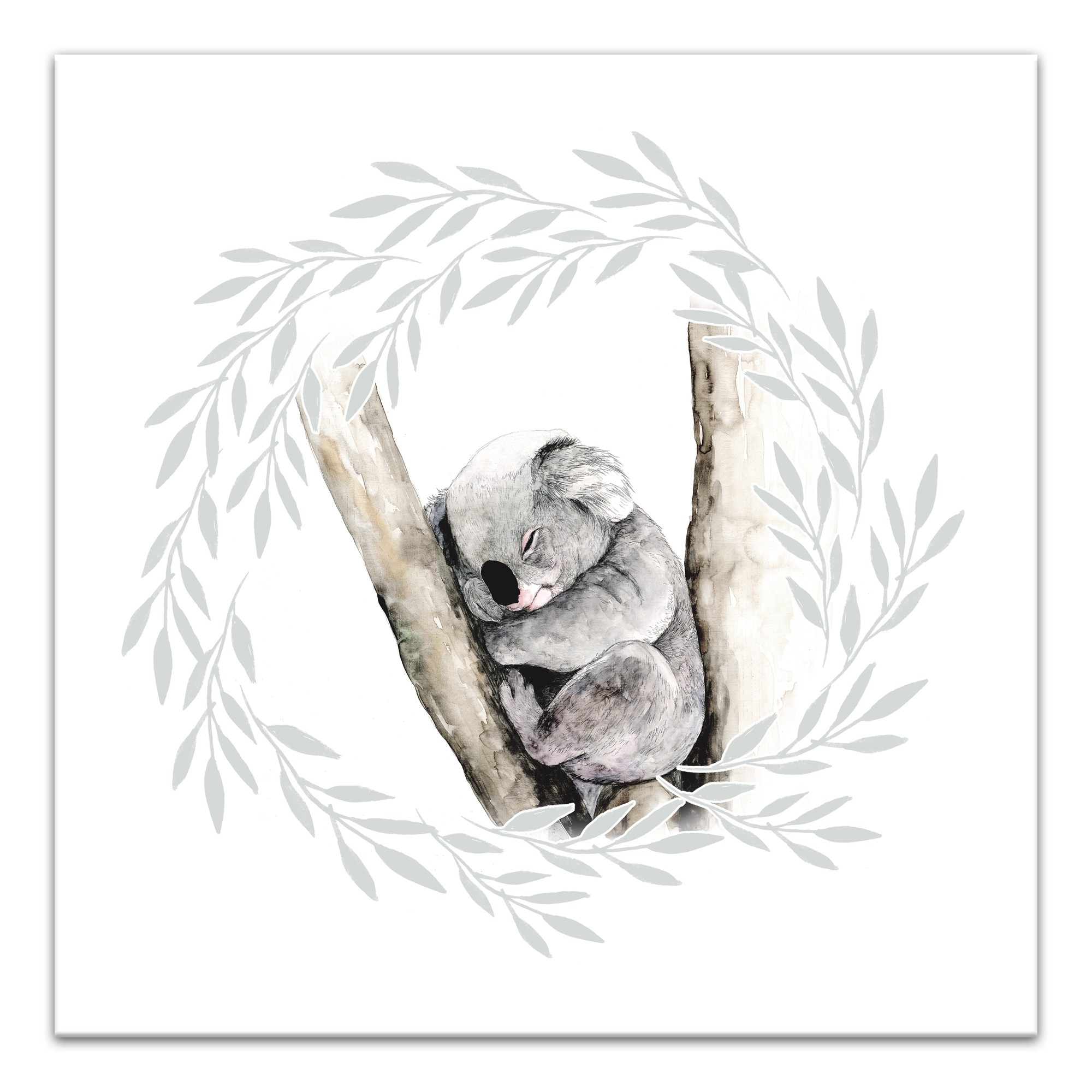 Sleeping Koala Wall Art