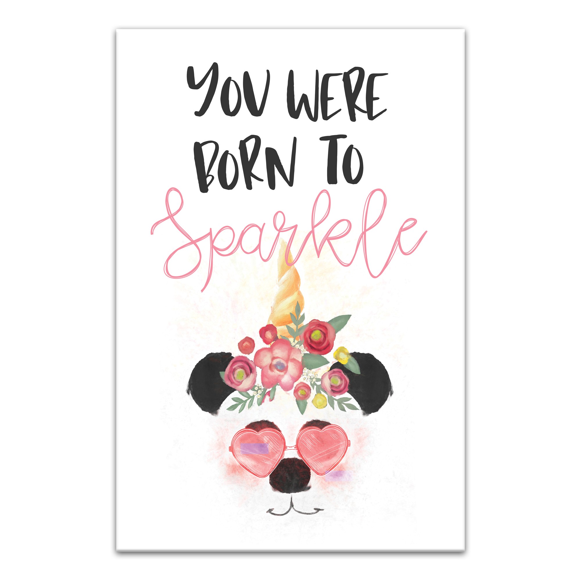 You Were Born To Sparkle Wall Art