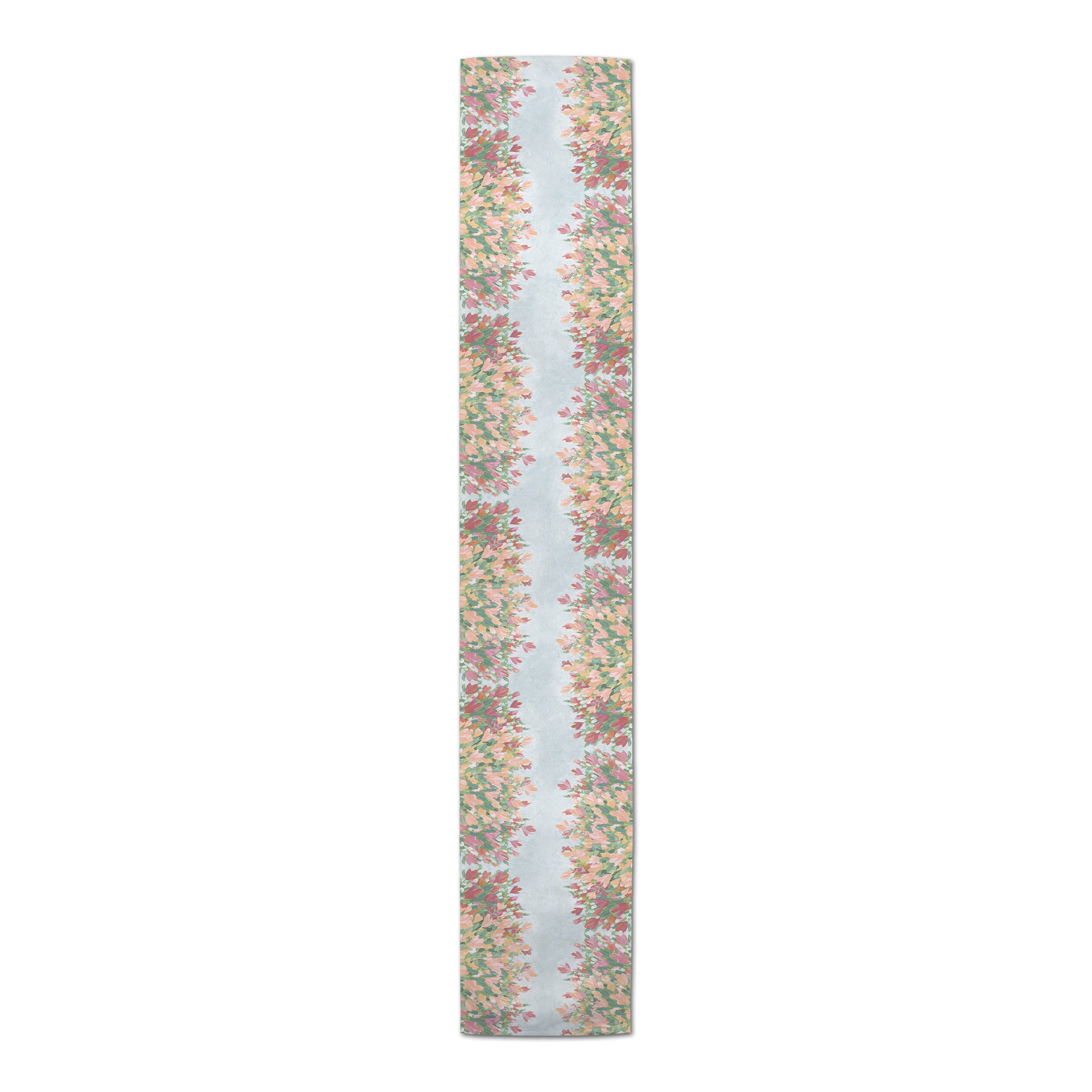 Pink Floral Jar Flowers  Runner