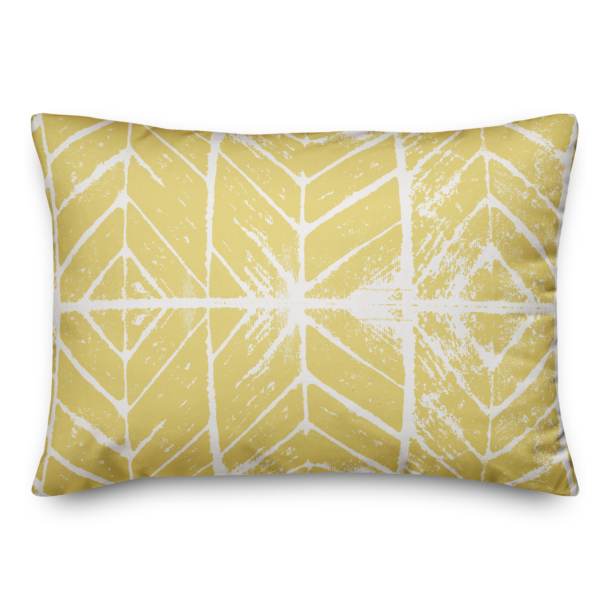 Distressed Chevron Diamonds  Pillow