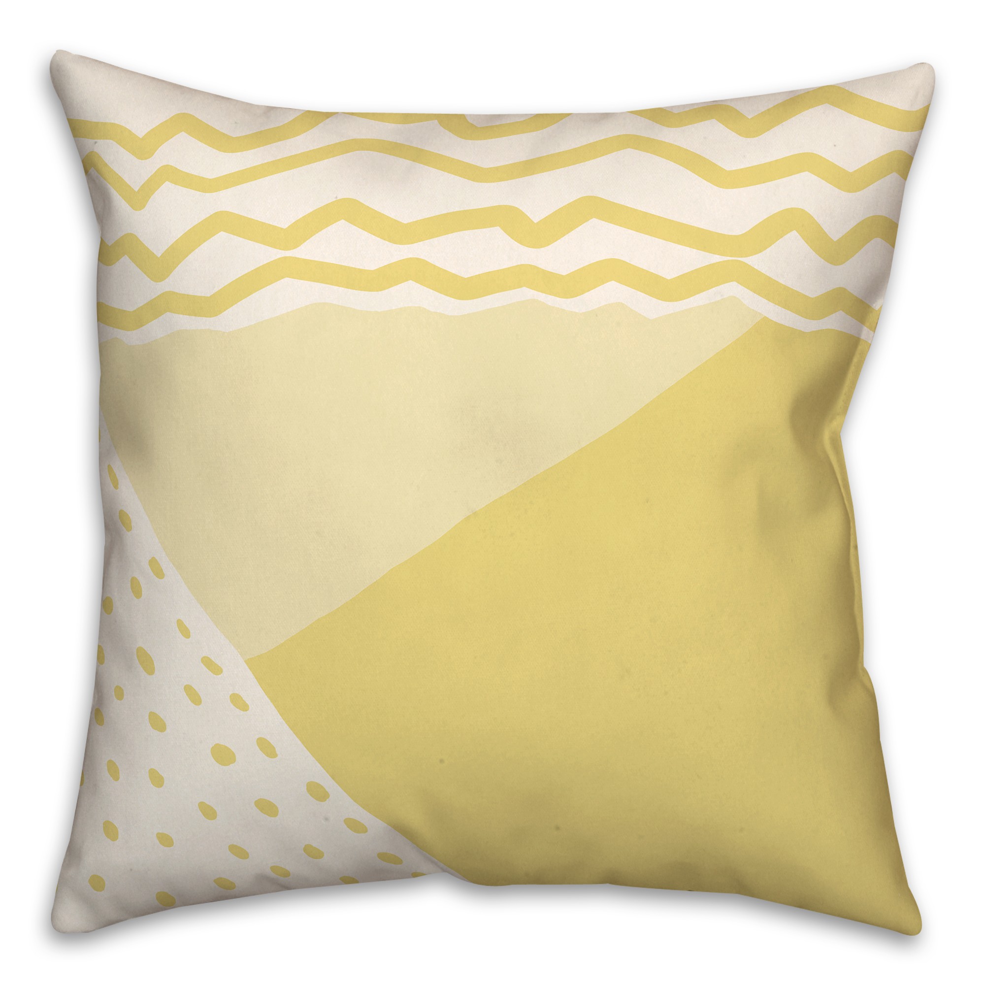 Abstract Mod Shapes Pillow