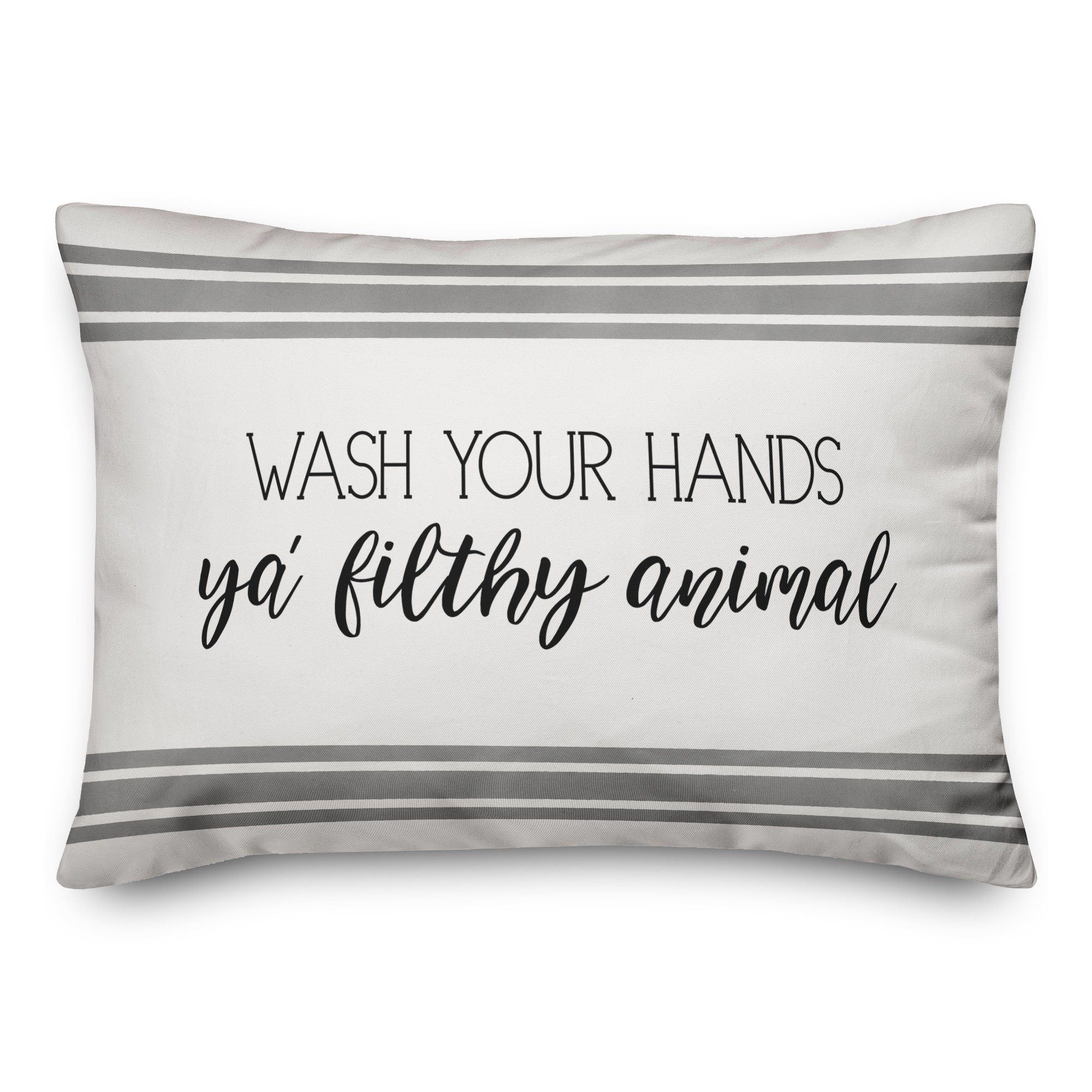 Filthy Animal  14x20 Spun Poly Pillow