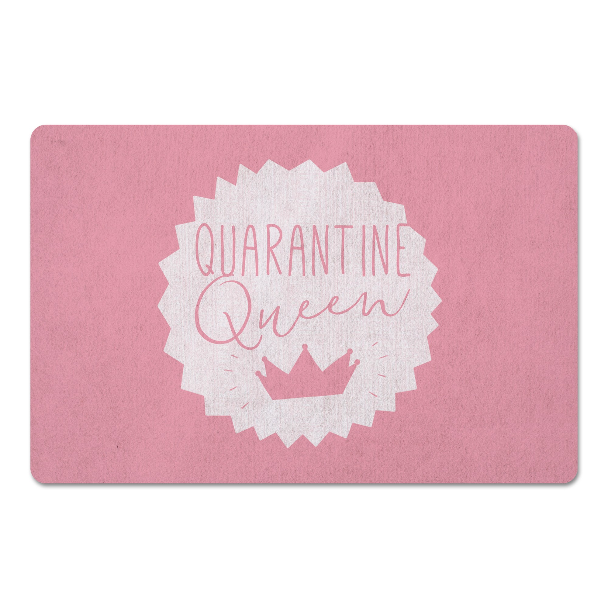 Quarantine Queen 27x18 Floor Mat
