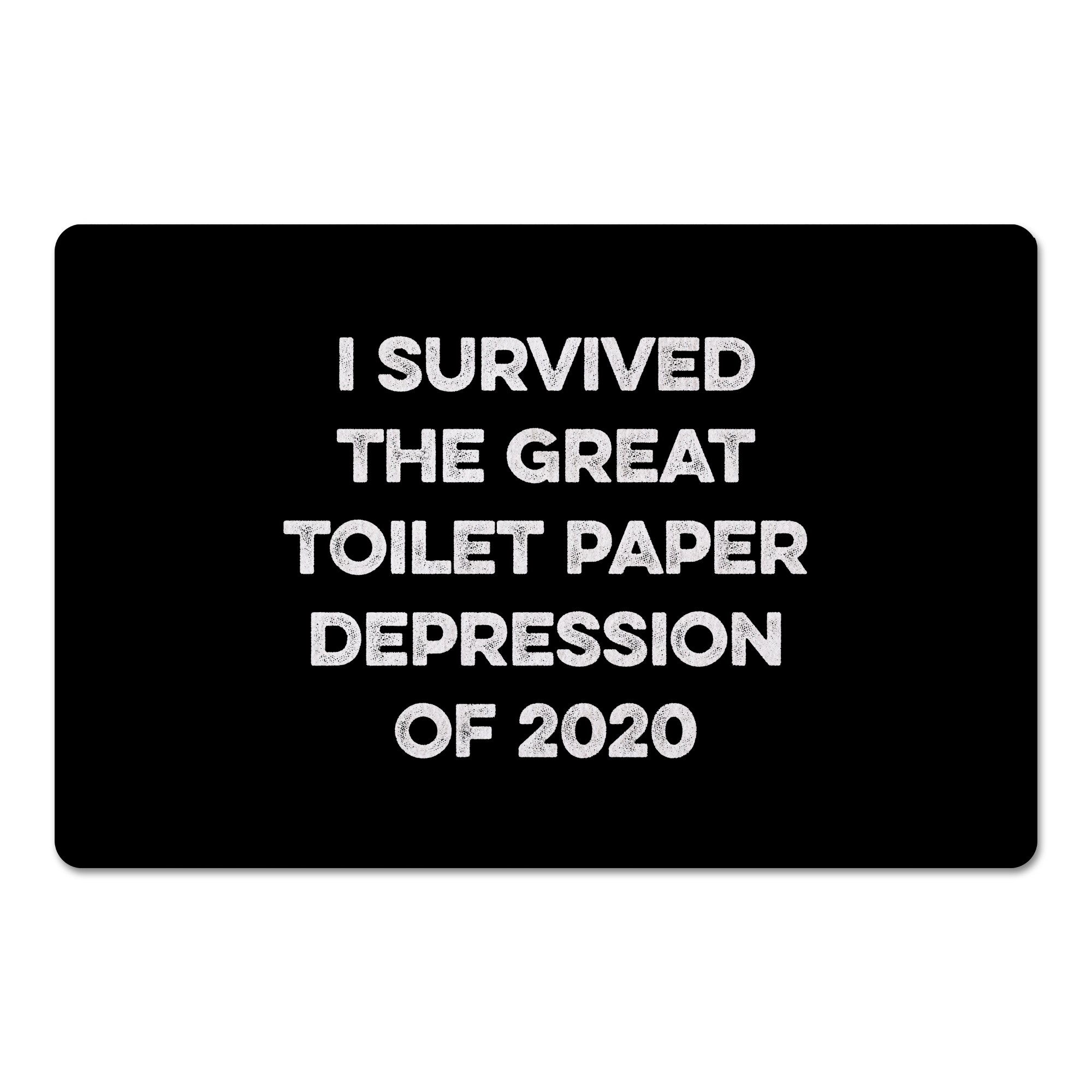 Toilet Paper Depression 27x18 Floor Mat