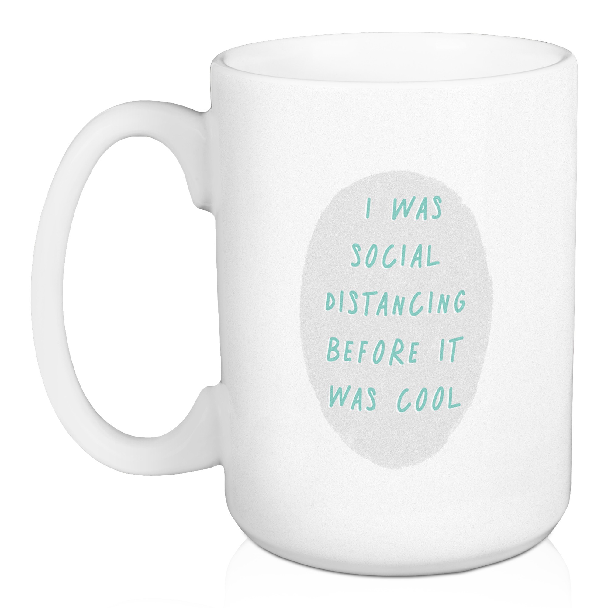 Social Distancing 15 oz Mug