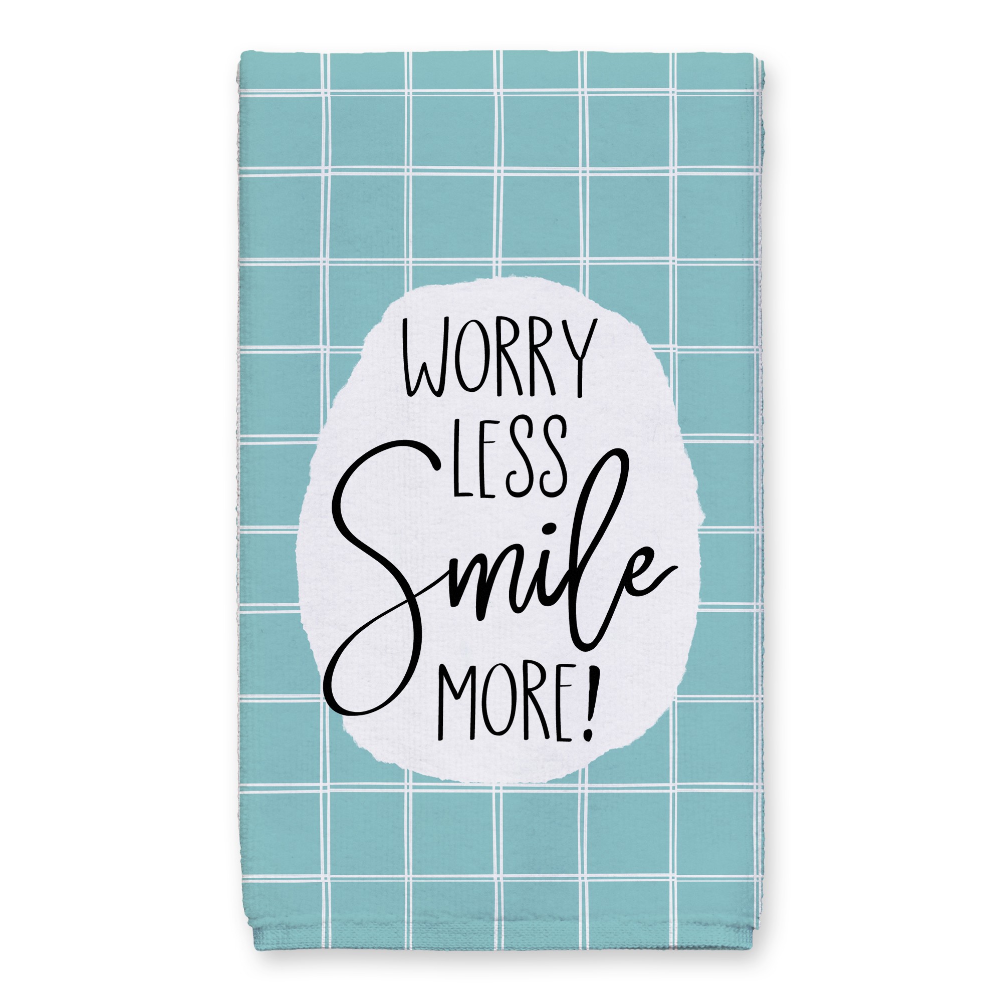 Worry Less Smile More 16x25 Towel