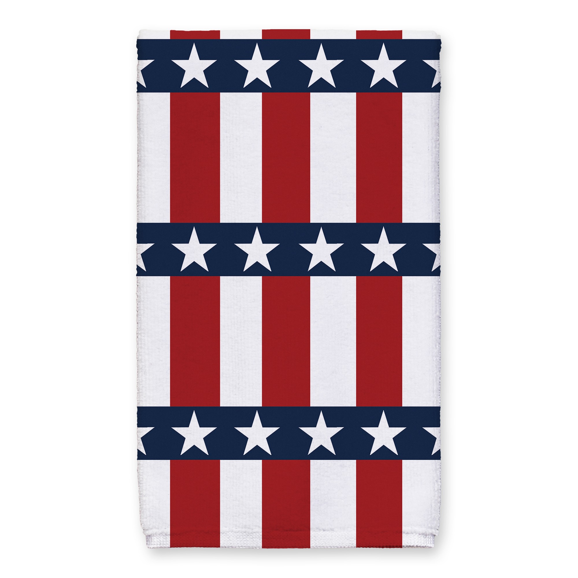 American Stars and Stripes Pattern 16x25 Towel