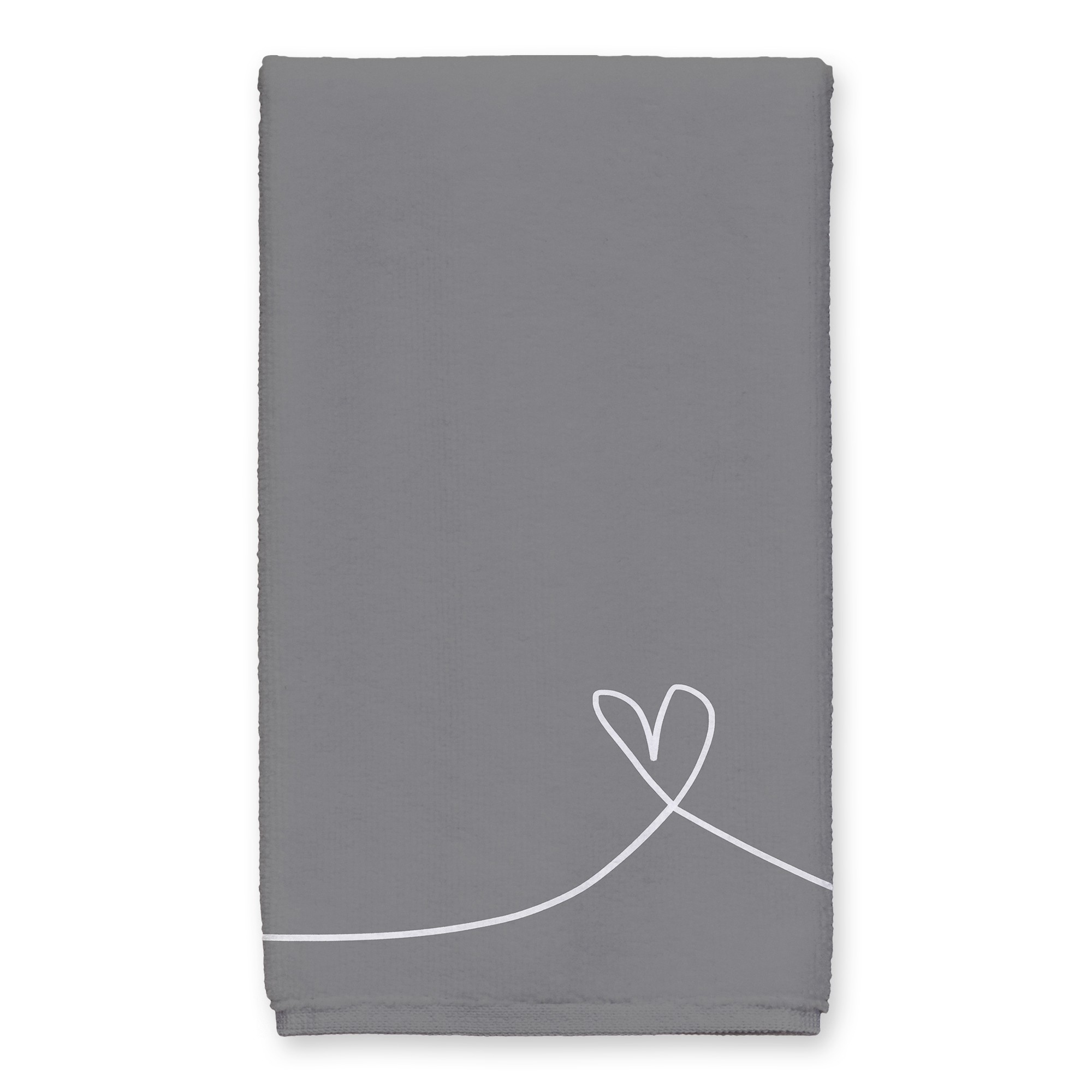 Heart Line Design 16x25 Towel