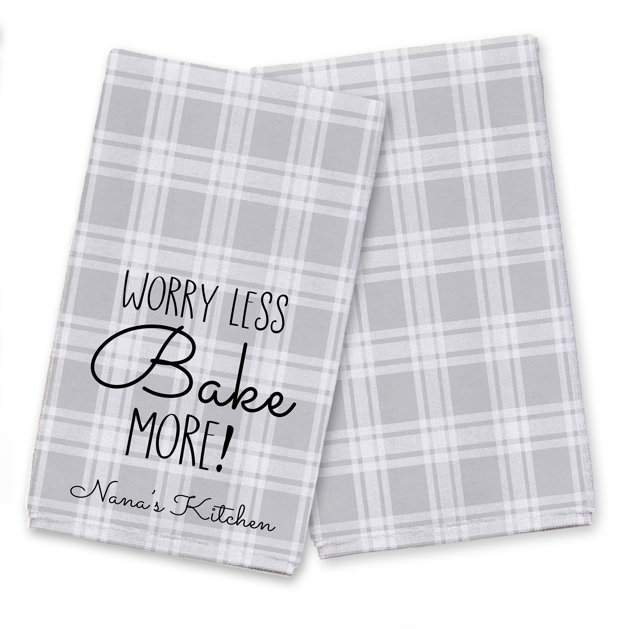 Worry Less Bake More Textiles Collection