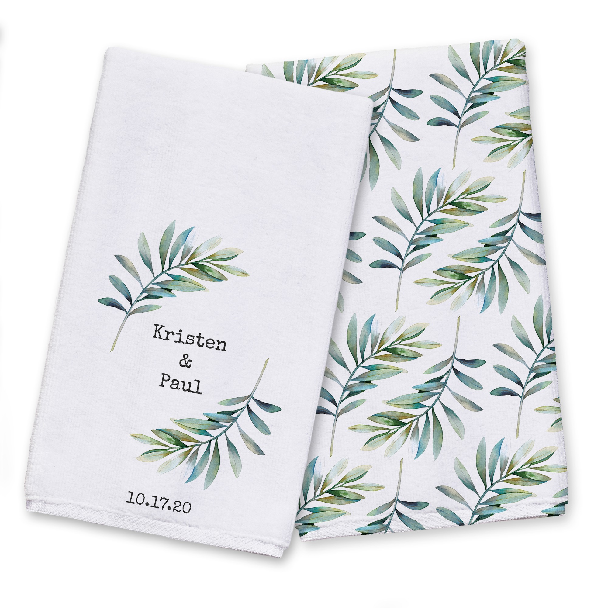 Painty Leaves Textiles Collection