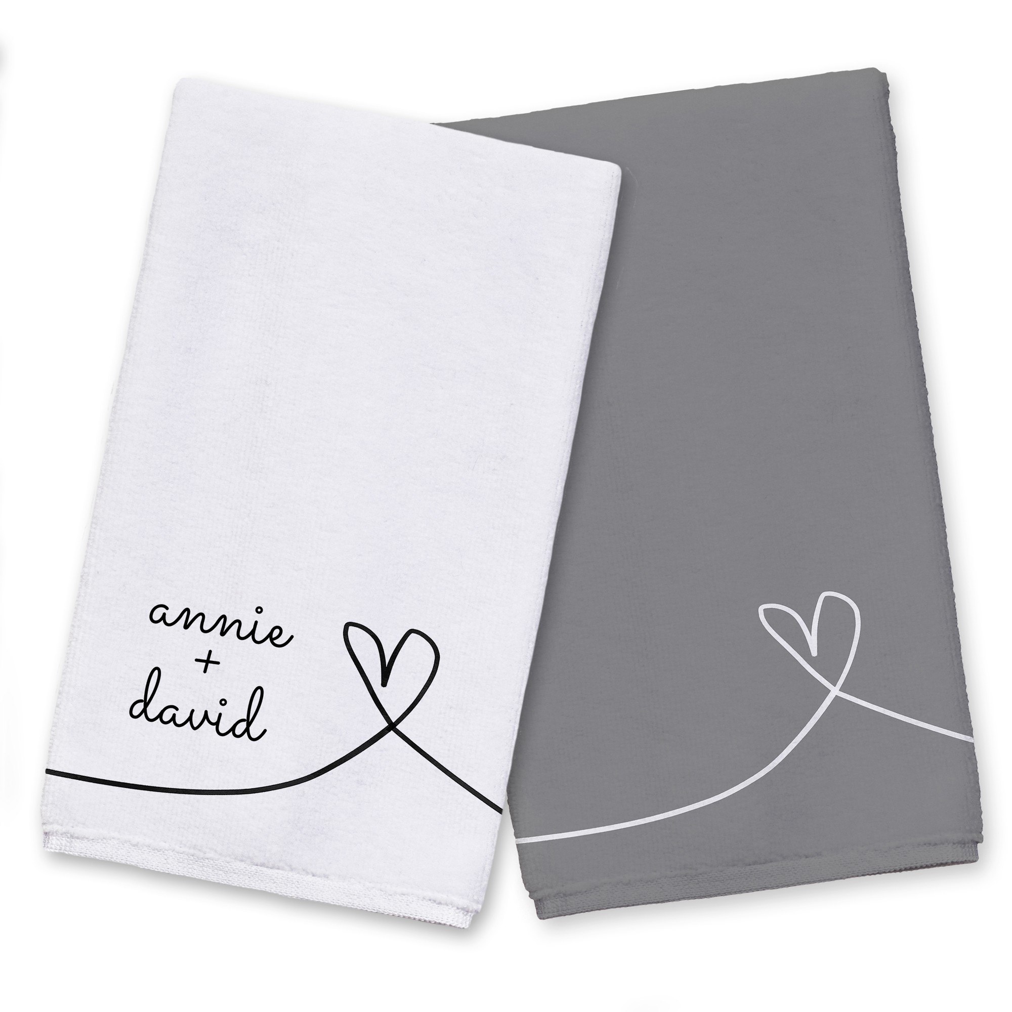 Heart Line Names Textiles Collection