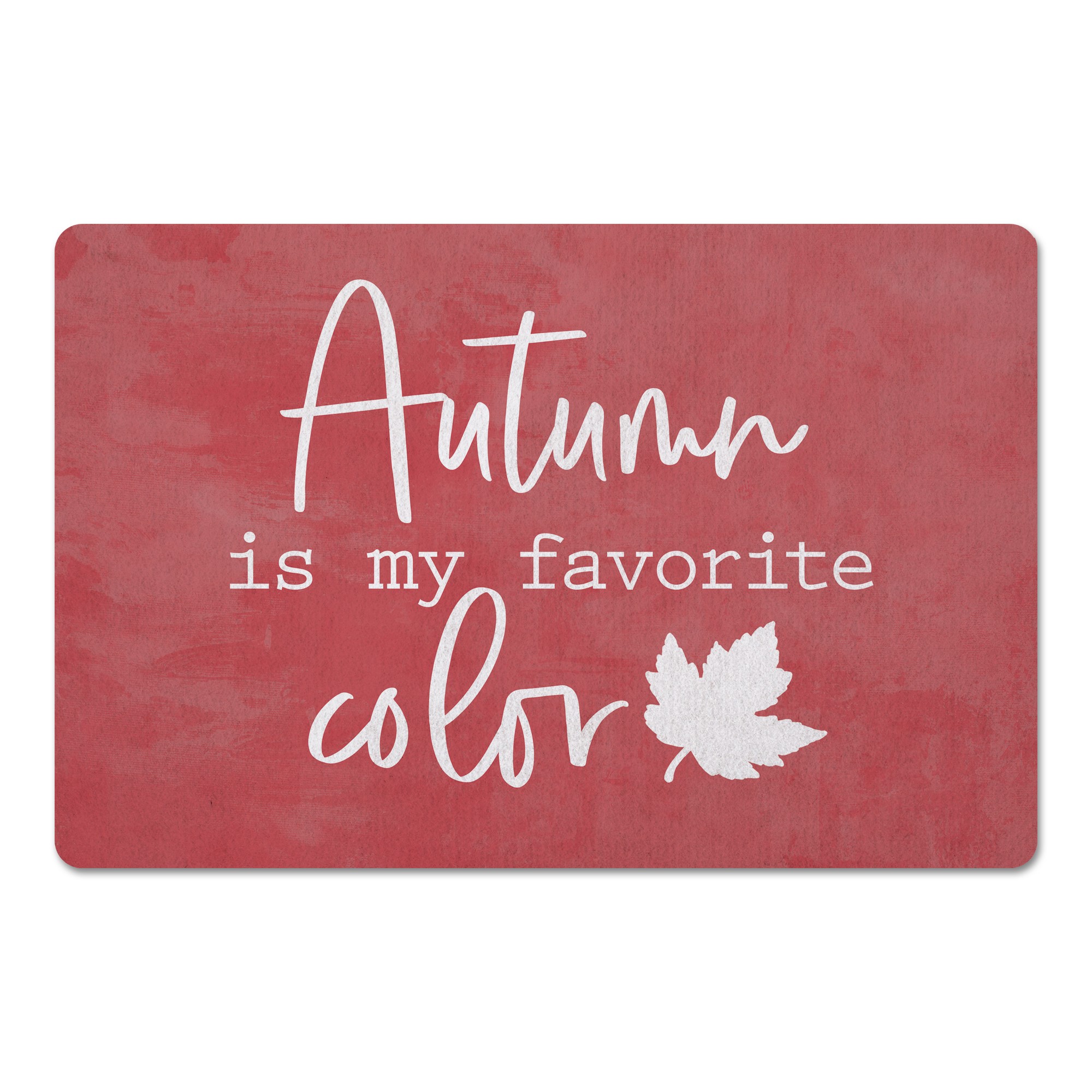 Autumn is my Favorite Color 27x18 Floor Mat