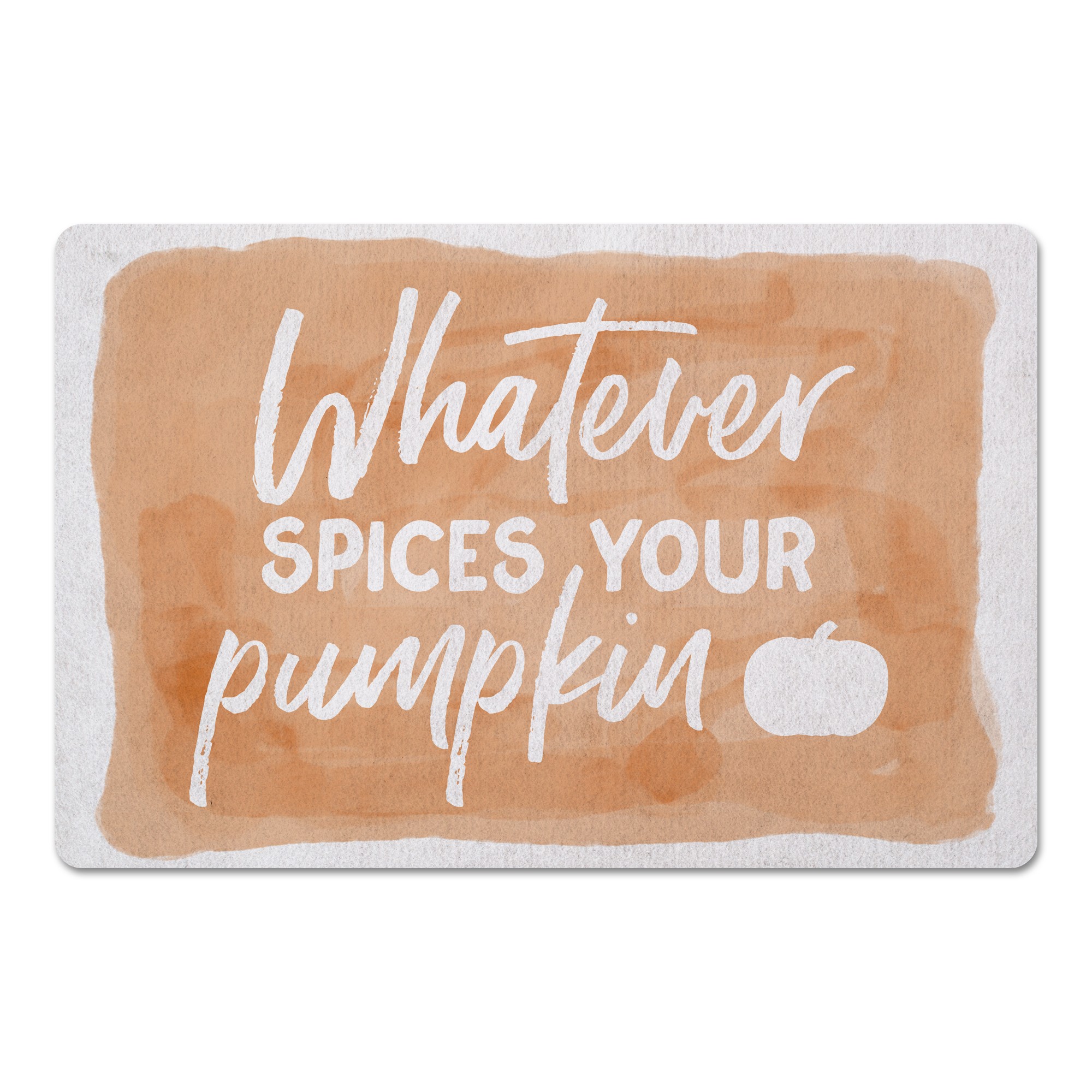Watever Spices Your Pumpkin 27x18 Floor Mat