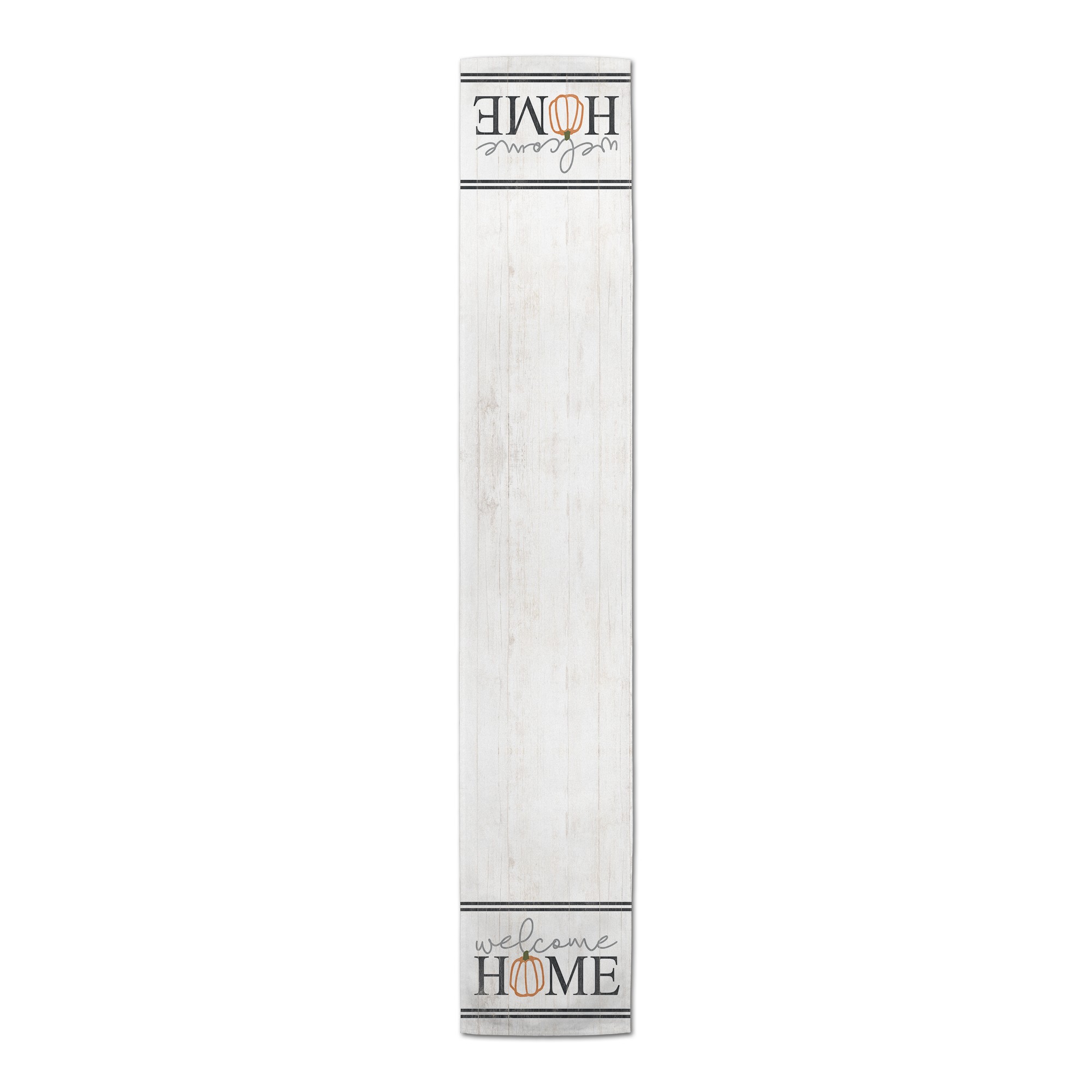 Pumpkin Welcome Home 16x72 Poly Twill Table Runner
